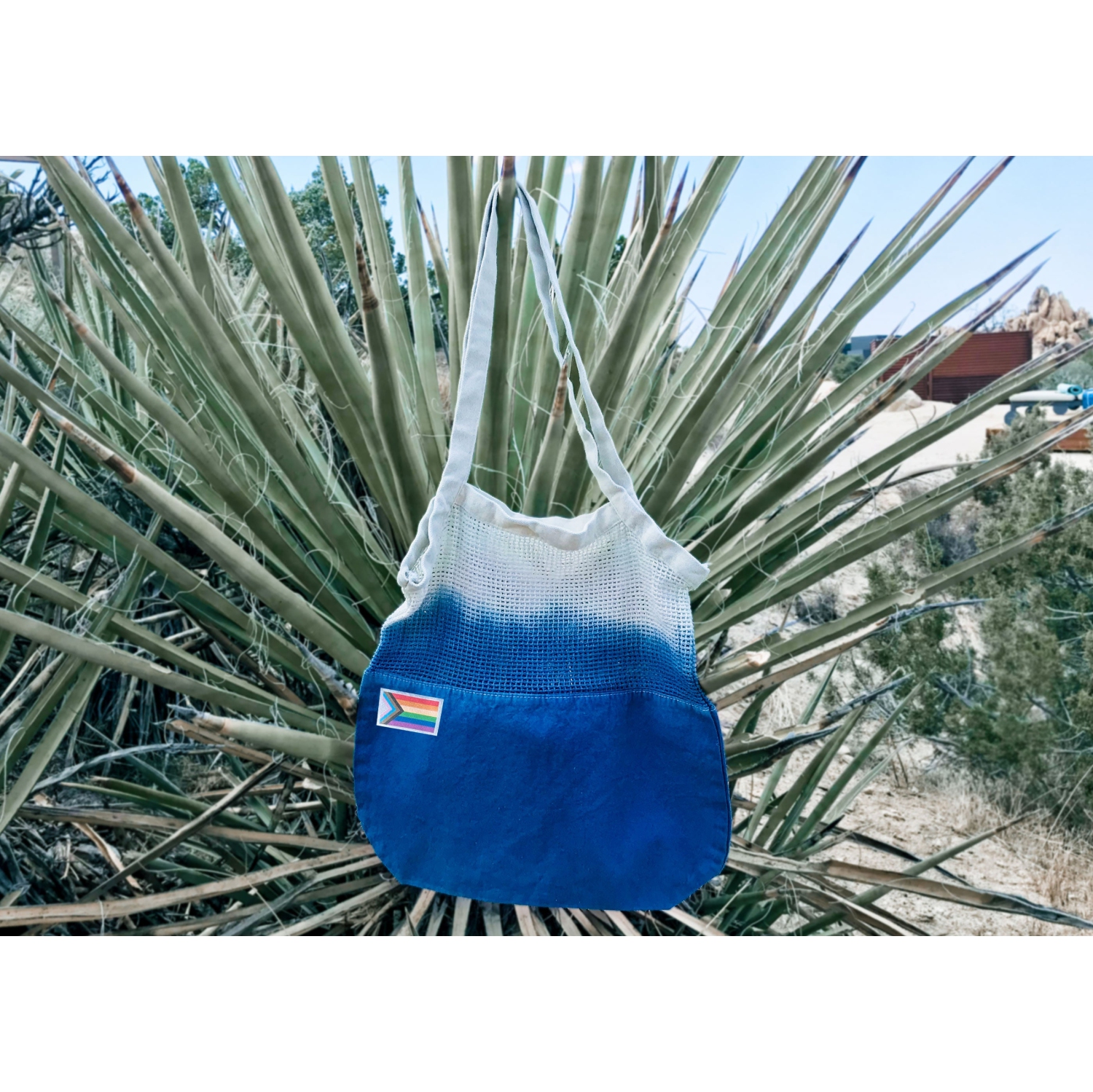 Sac fourre-tout Market à teinture au noeud de FourFour Co