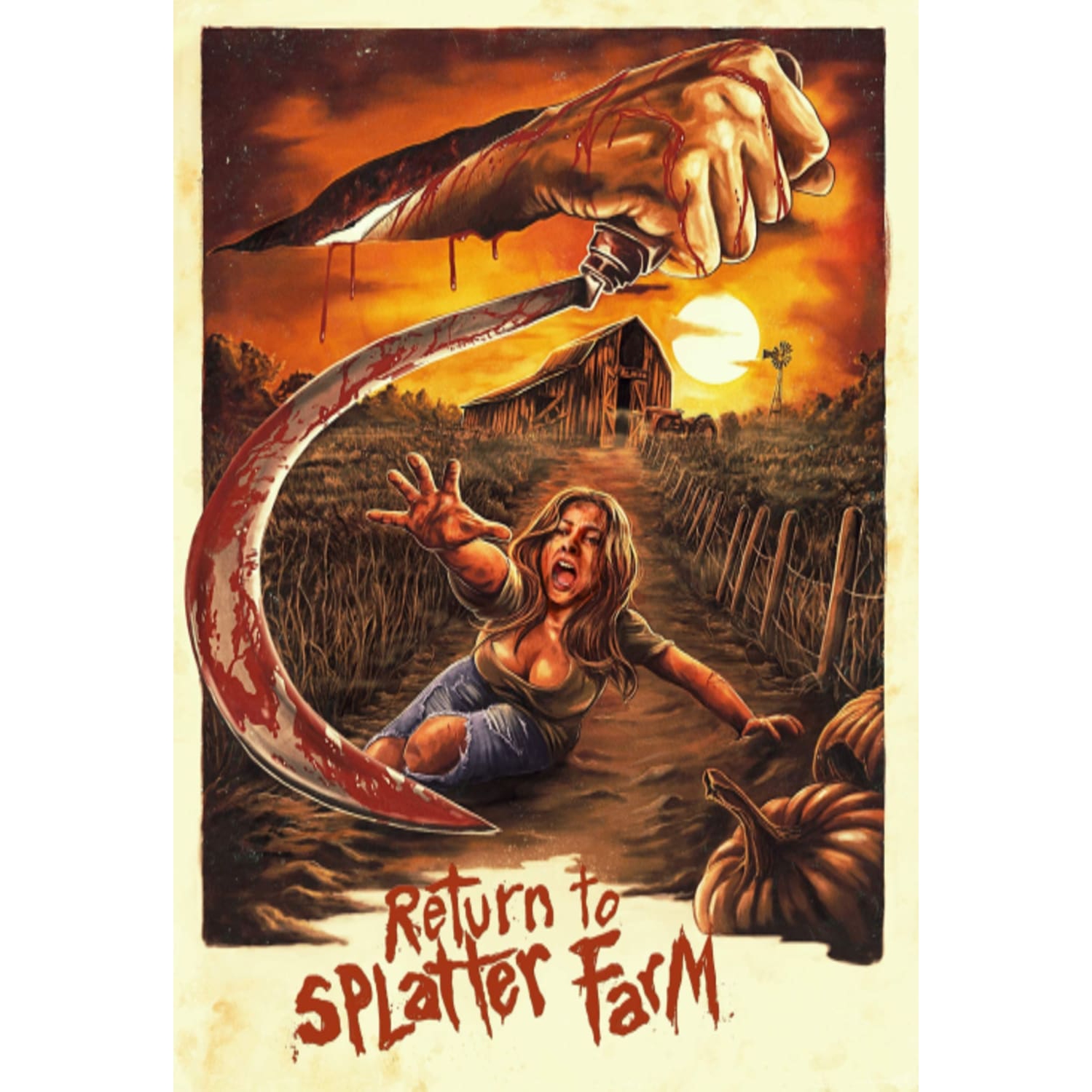 RETURN TO SPLATTER FARM - [DVD]