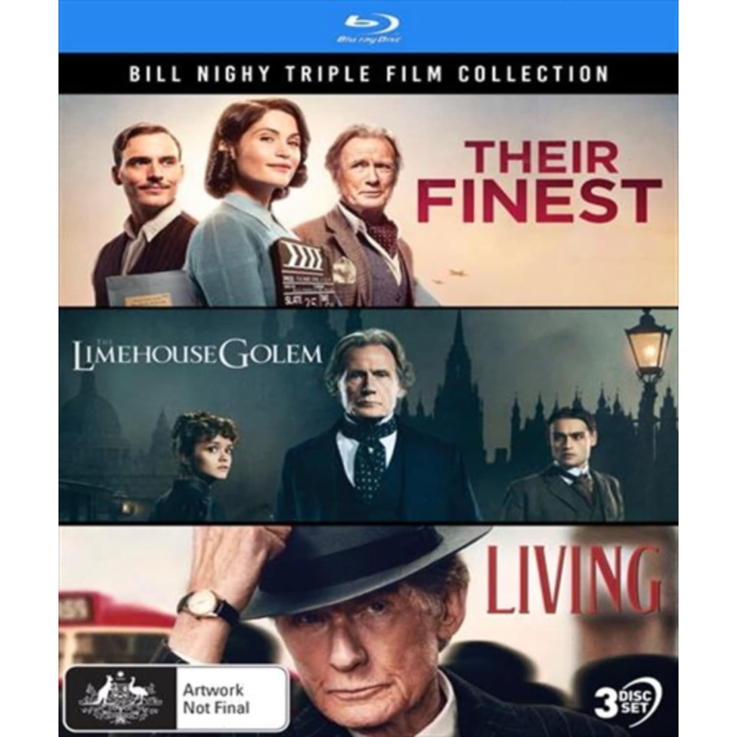 Bill Nighy Triple Film Collection [Import] - - [Blu-ray]