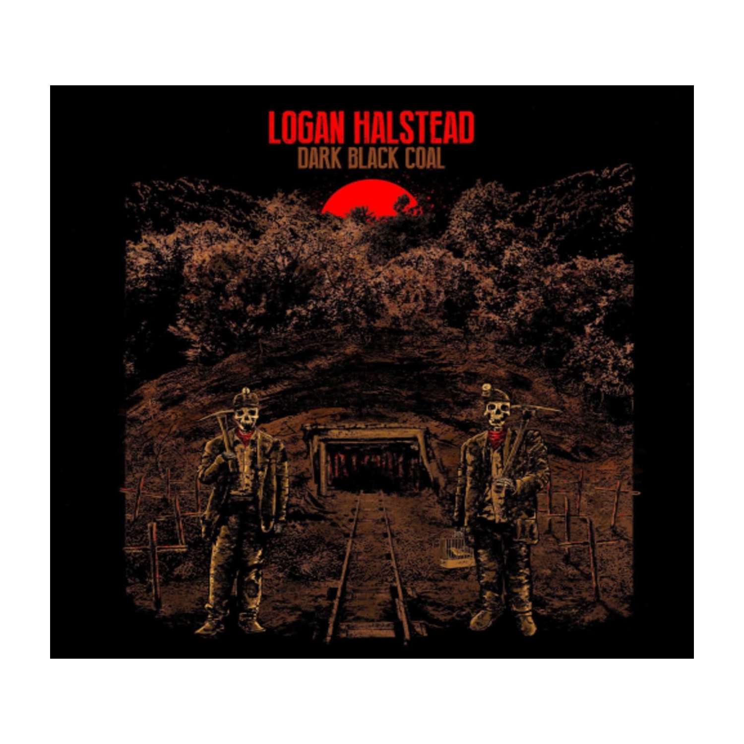 Logan Halstead - Dark Black Coal - [CD]