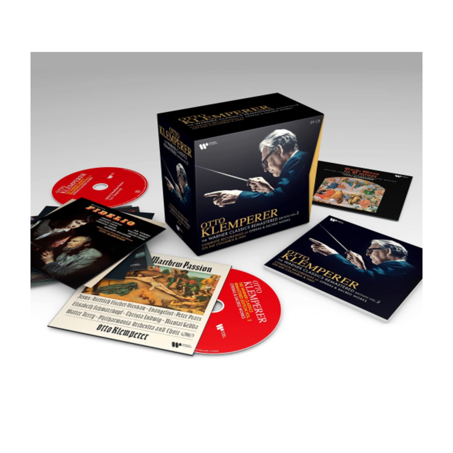 Otto Klemperer - The Warner Classics Remastered Edition - Vol. 2: Operas & Sacred Works - [CD]