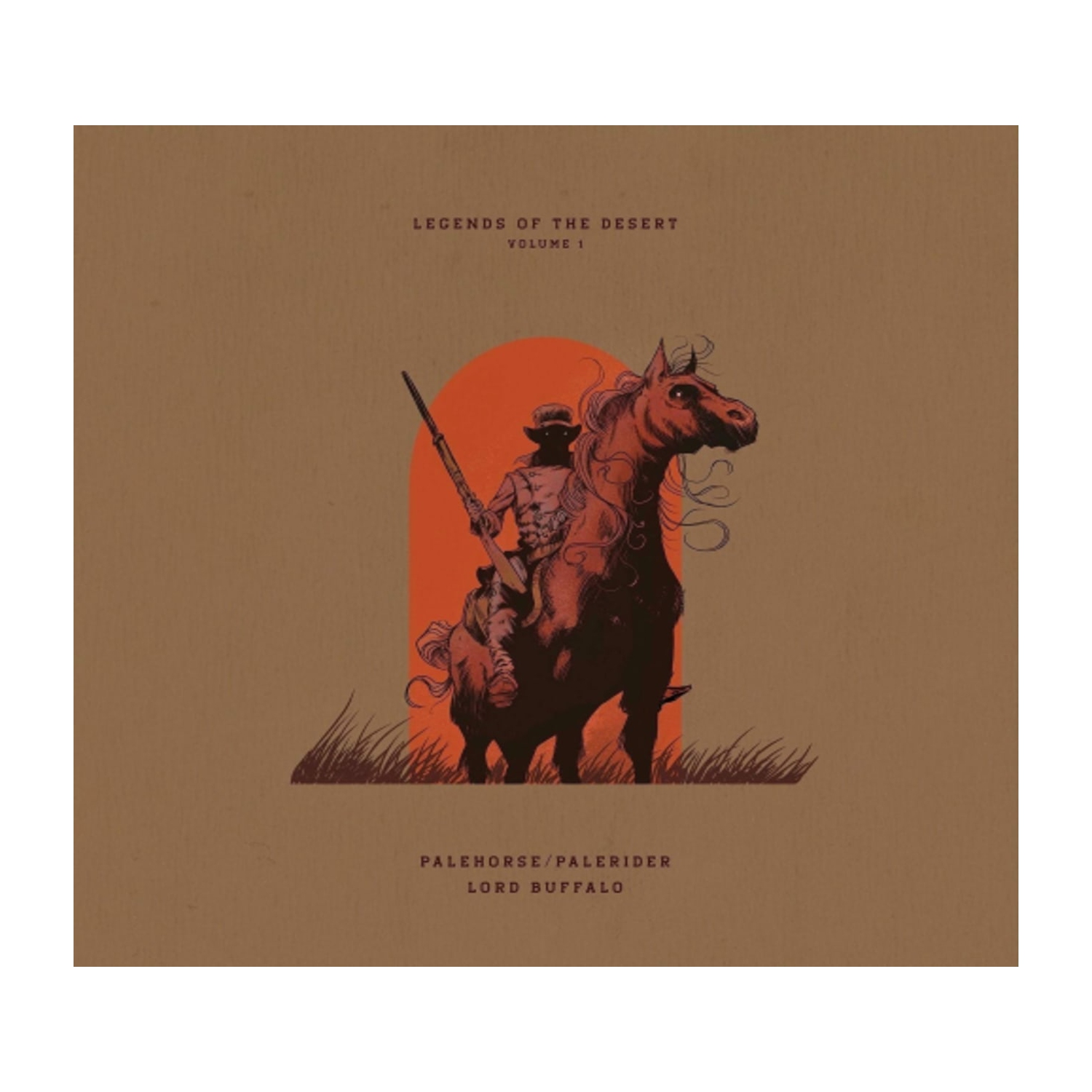 PALEHORSE / PALERIDER & LORD BUFFALO - Legends Of The Desert: Vol 1 - [CD]