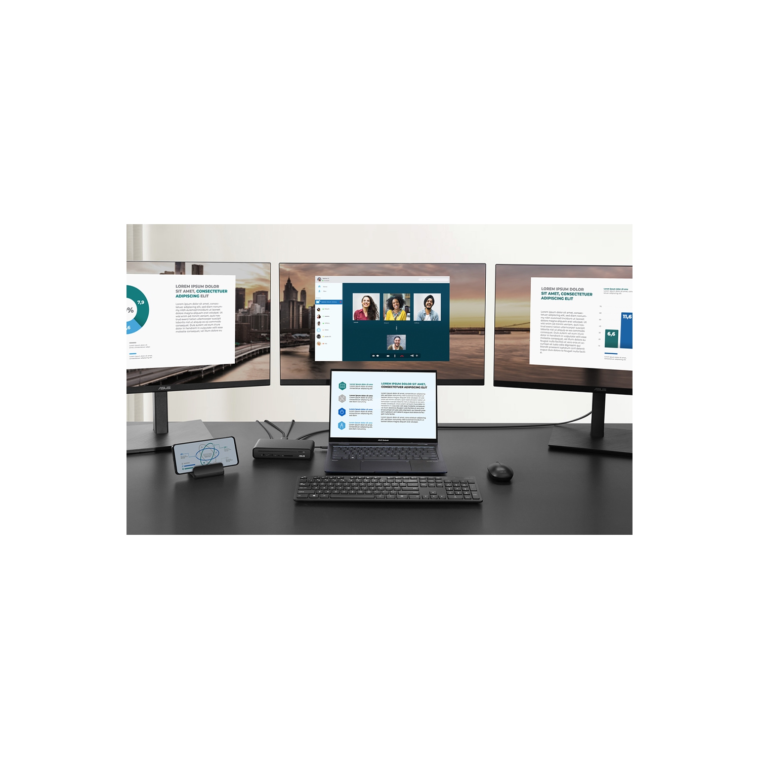 ASUS Triple Display USB-C Dock DC300