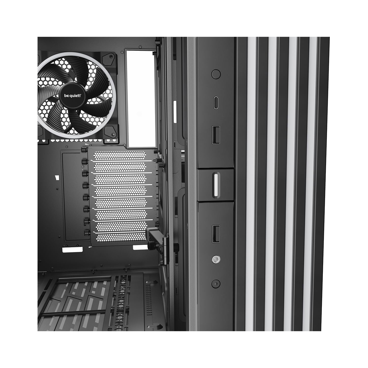 Be Quiet! Light Base 900 No Fans Computer Case, Black