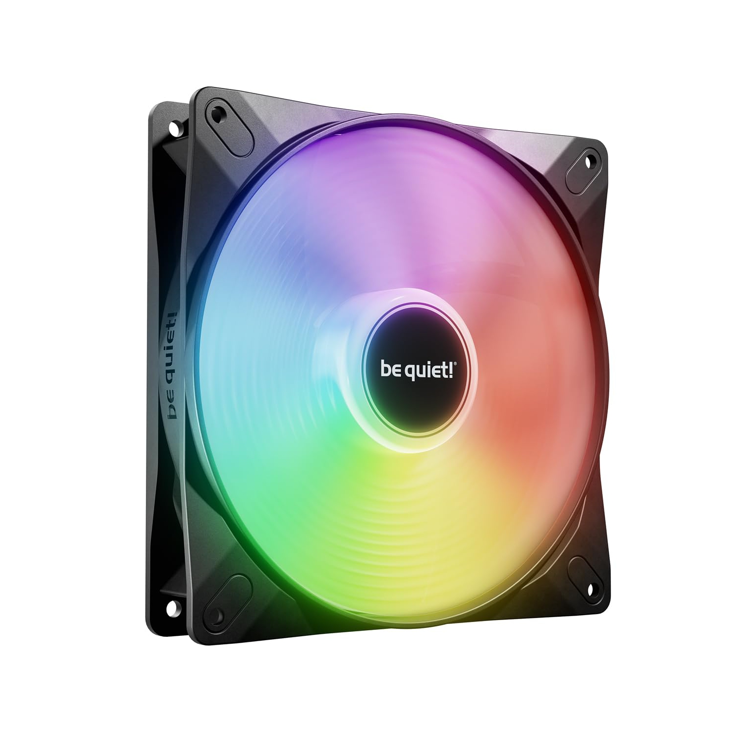 taisez-vous! Ventilateur de boîtier PC PWM Light Wings LX 140&nbsp;mm | Noir | BL126