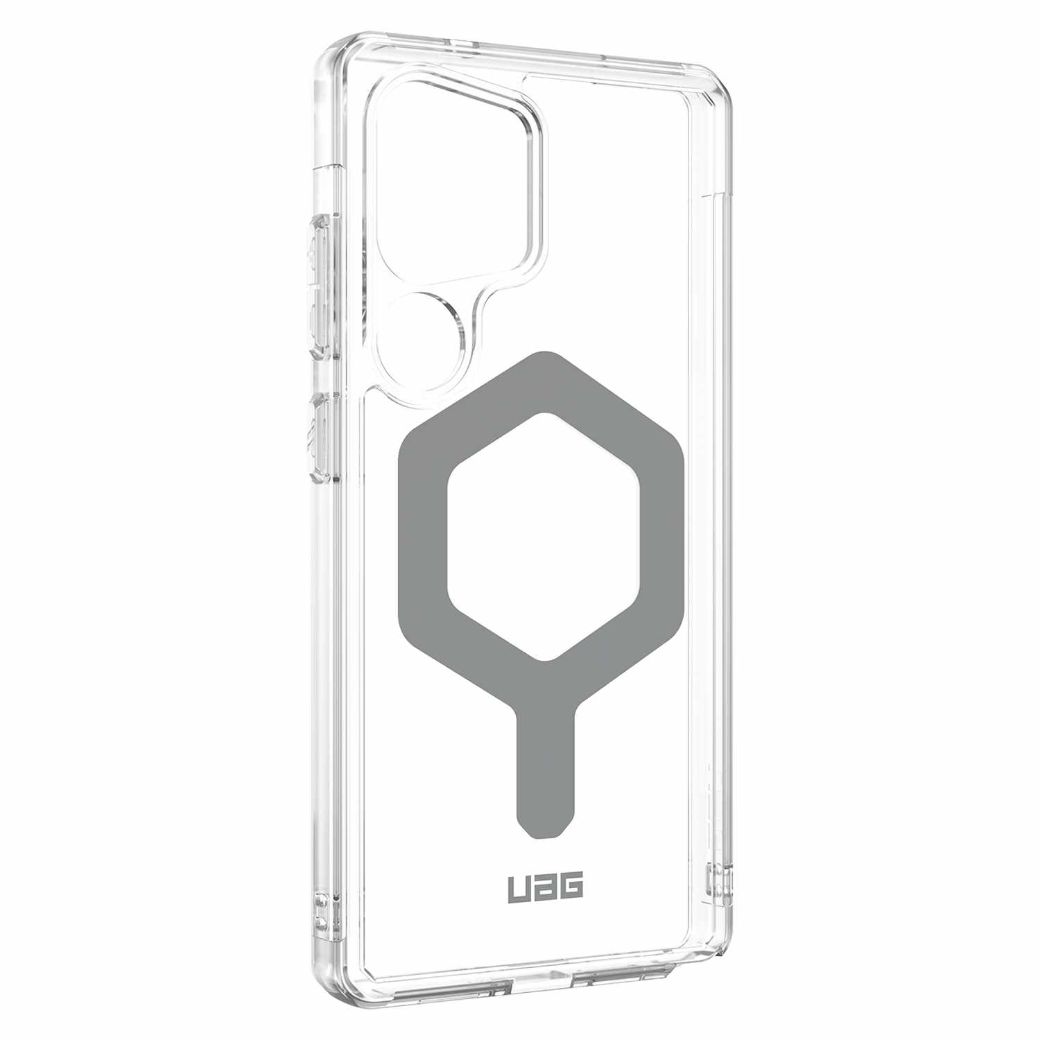 UAG Plyo Clear Case w/Magnet | Made for Galaxy S25 Ultra | Ice / Silver