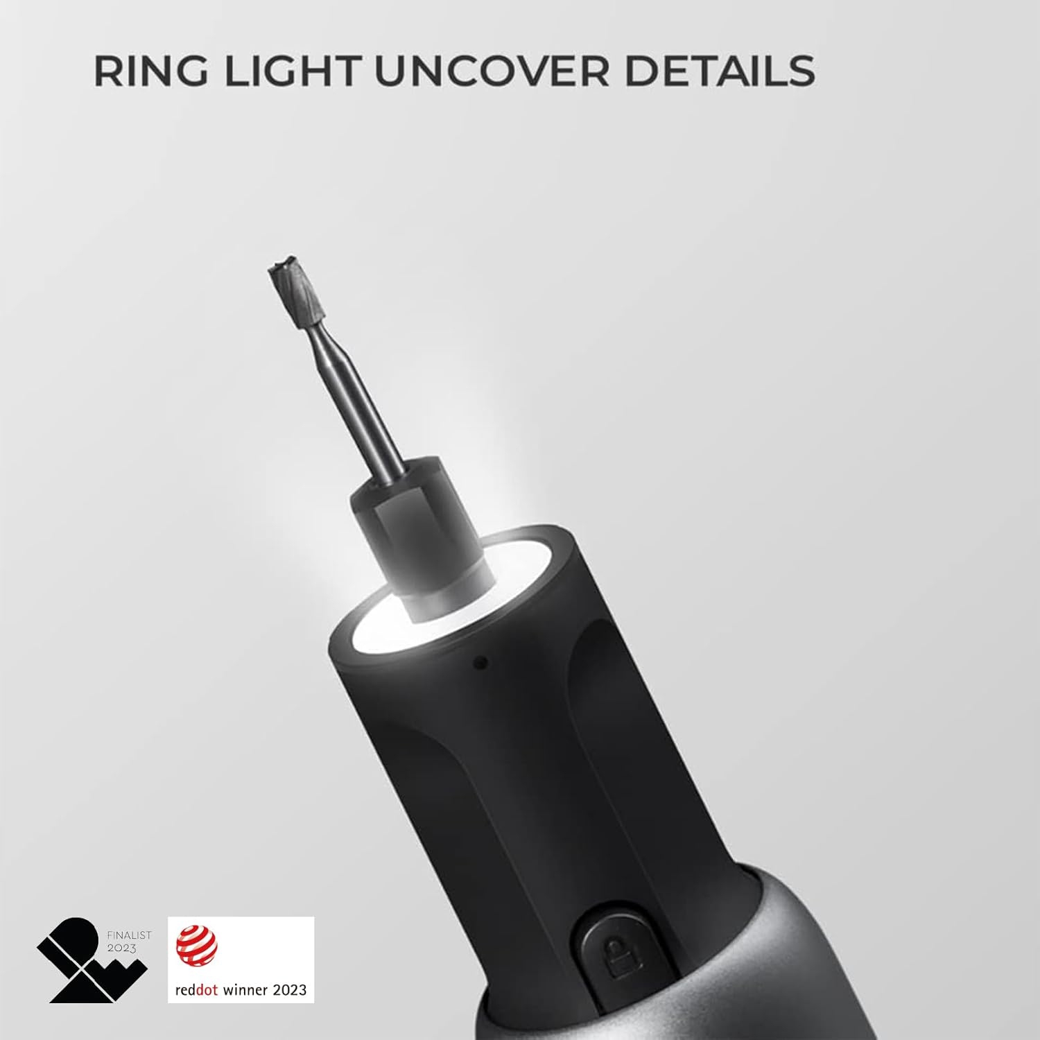 Outils rotatifs électriques HOTO, trousse d'outils à découper électrique sans fil 35-en-1 avec lumière LED, 25000&nbsp;tr/min Max à 5 vitesses,