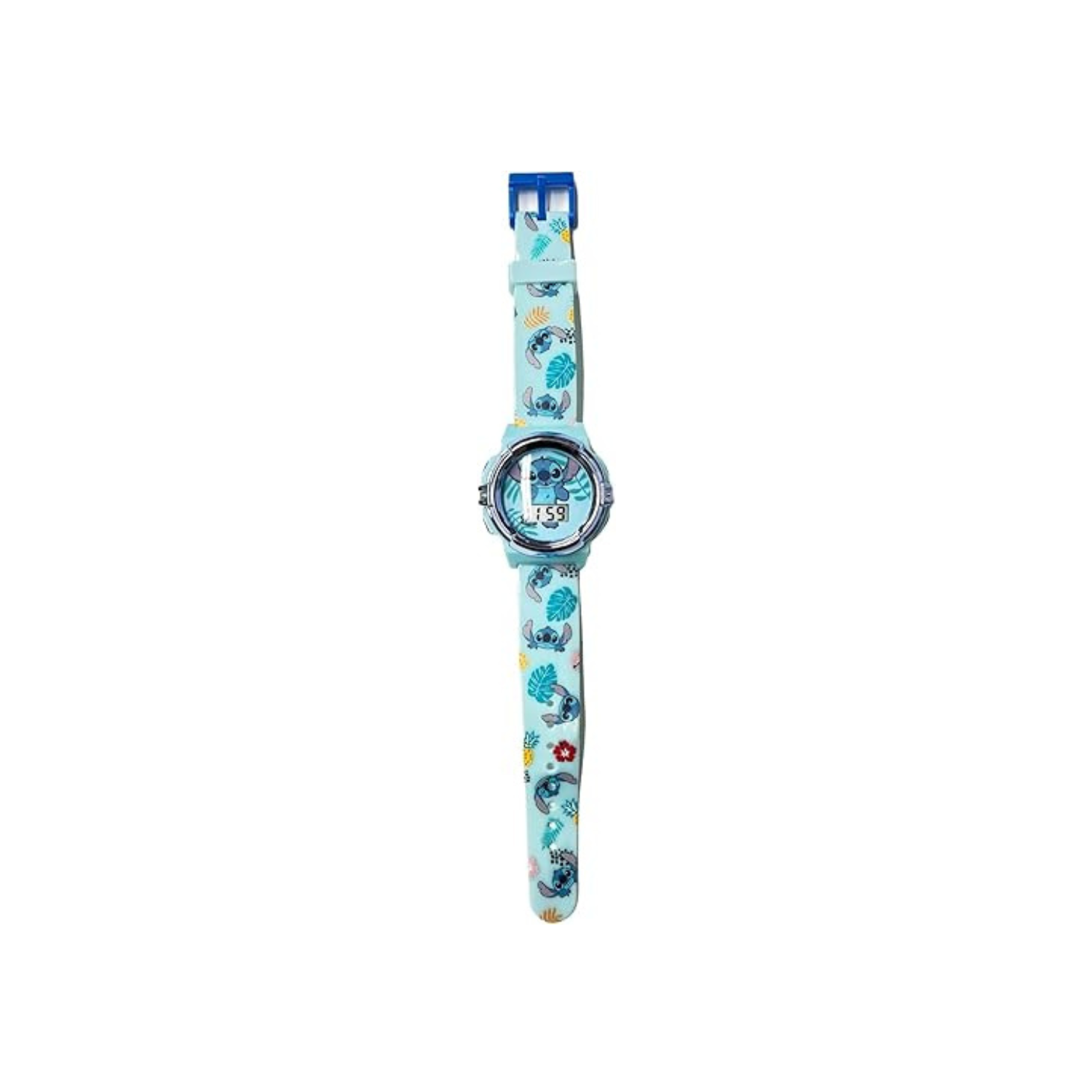 Kids Disney Lilo and Stitch Blue Digital LCD Quartz Childrens Wrist Watch