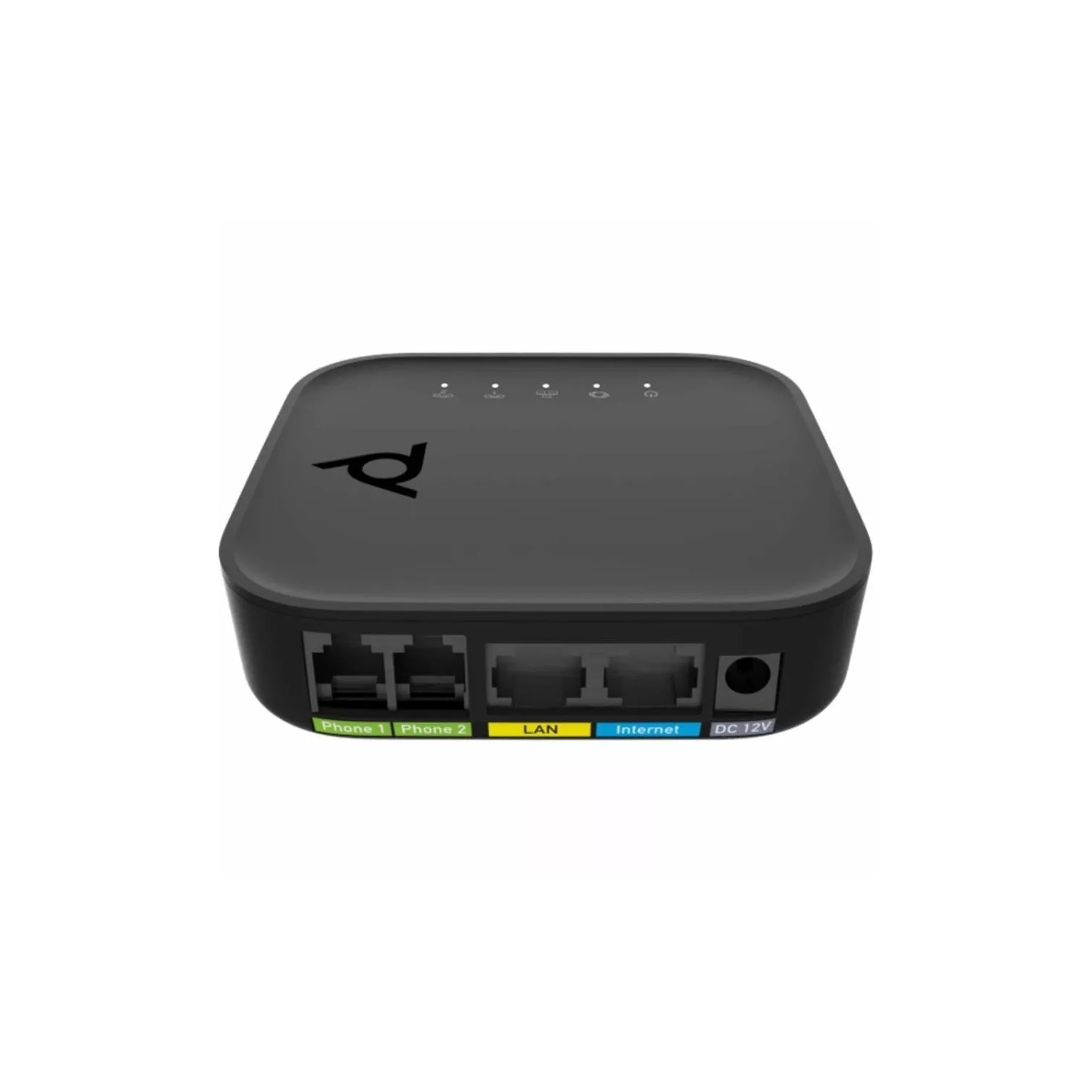 Poly ATA 402 2FXS Voice Port VoIP Adapter with Open SIP and Power Supply