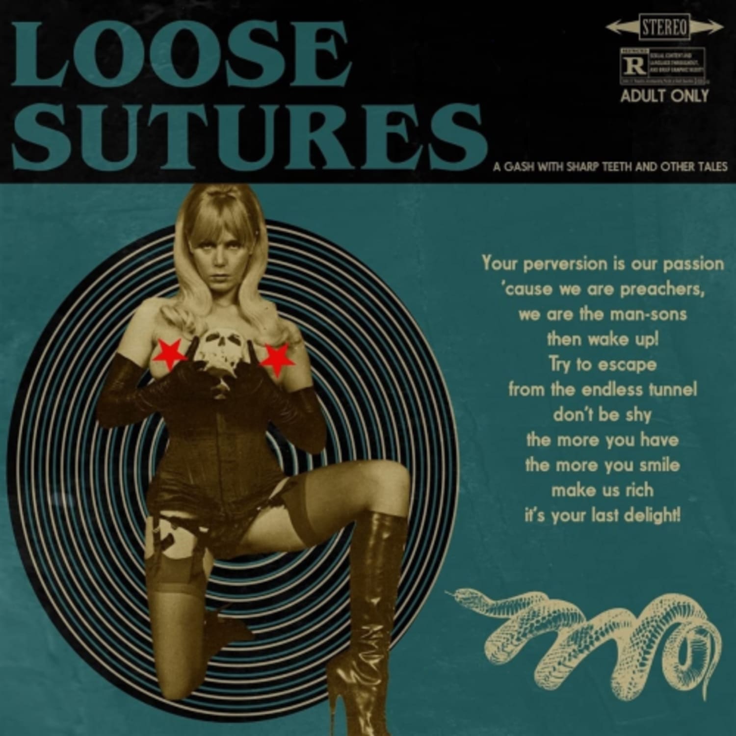 Loose Sutures - A Gash With Sharp Teeth & Other Tales / Ltd Orange Vinyl [Import] - - [Vinyl]
