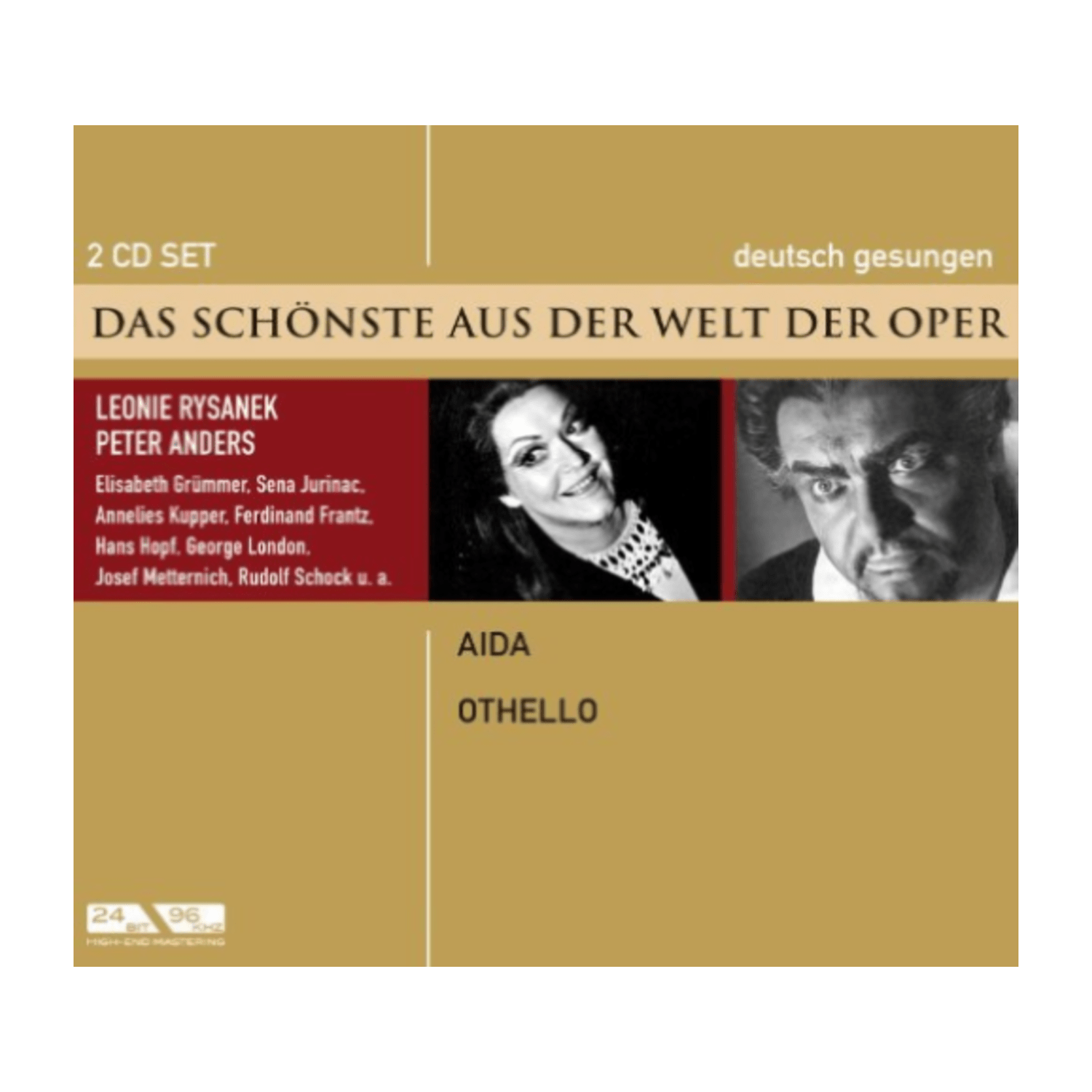 Various - AIDA OTHELLO AND MORE - [CD]