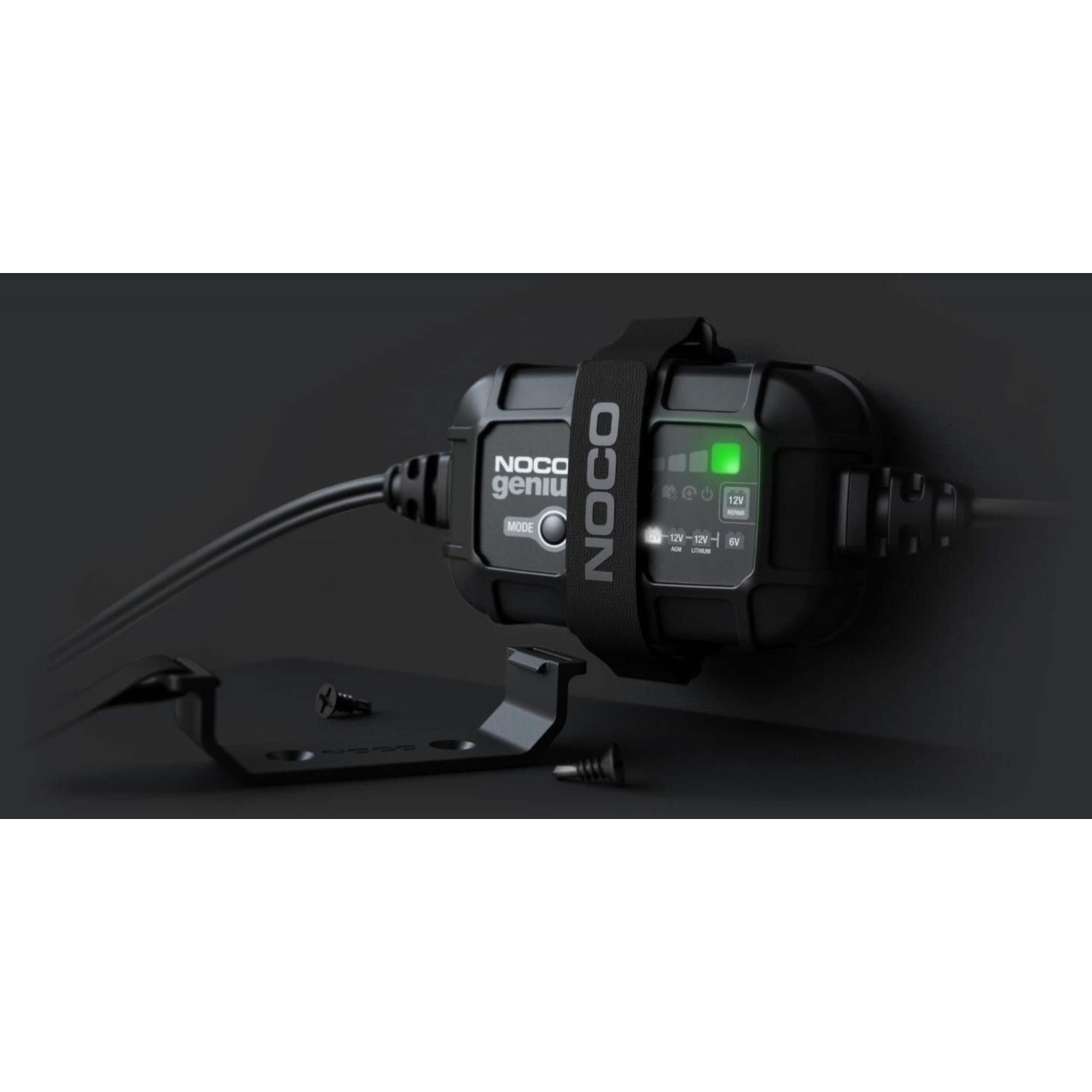 Nouveau - Chargeur de batterie intelligent NOCO GENIUS2/Maintainer/Desulfator, 2 A, 6&nbsp;V/12&nbsp;V