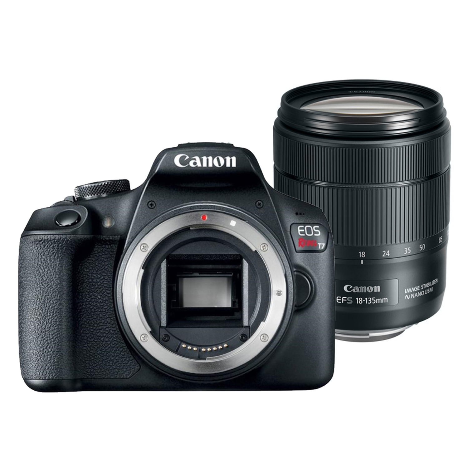 Canon EOS Rebel T7 DSLR Camera with EF-S 18-135mm f/3.5-5.6 USM Lens