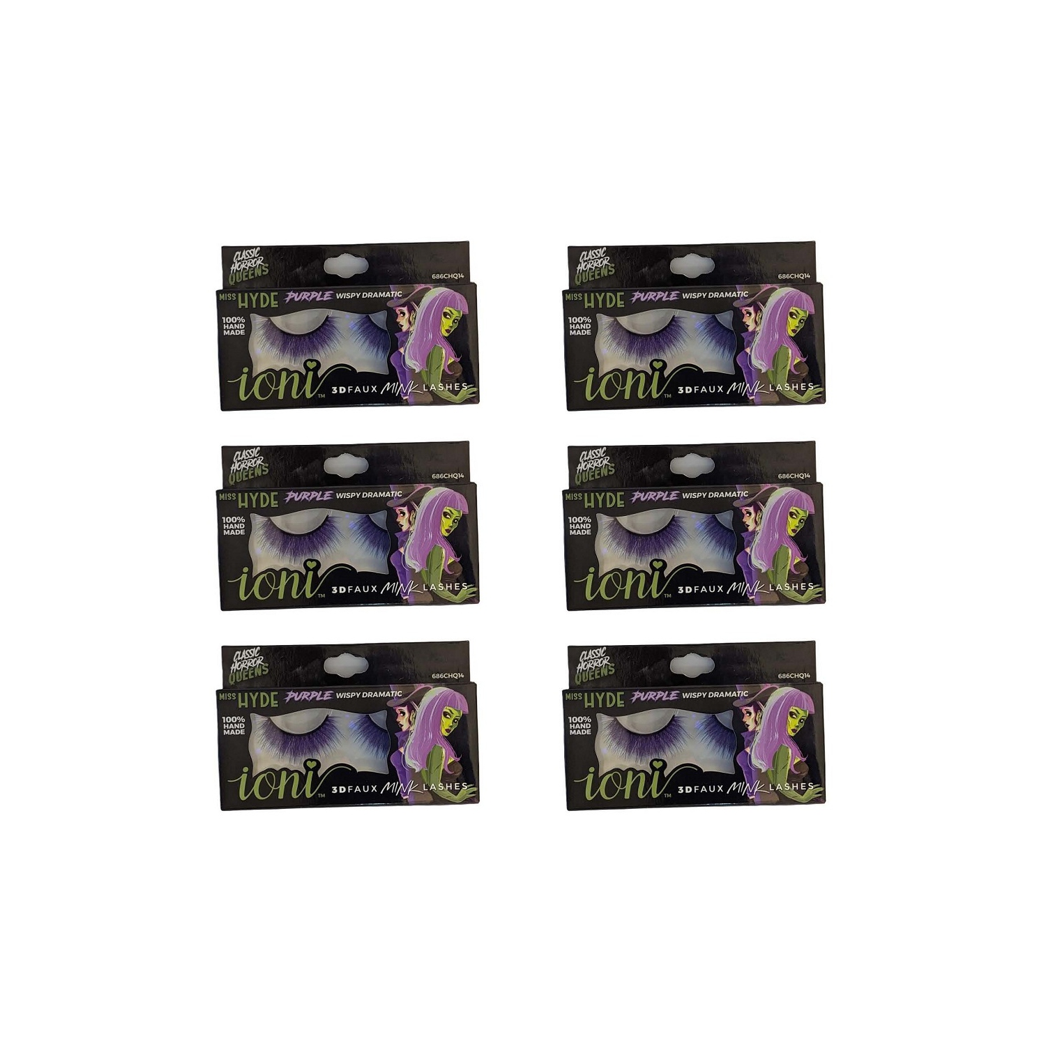 IONI Colored MISS HYDE PURPLE Wispy Dramatic