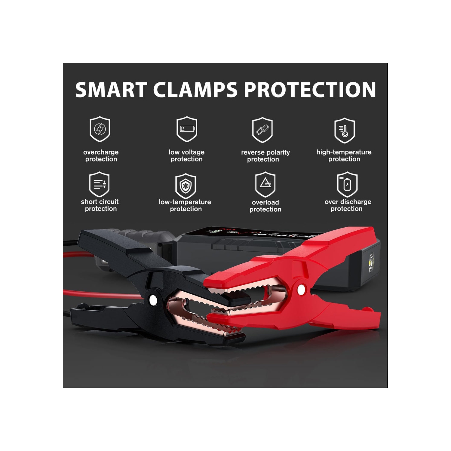 NEXPOW Q10S 1500A Peak Jump Starter with LED - Open Box