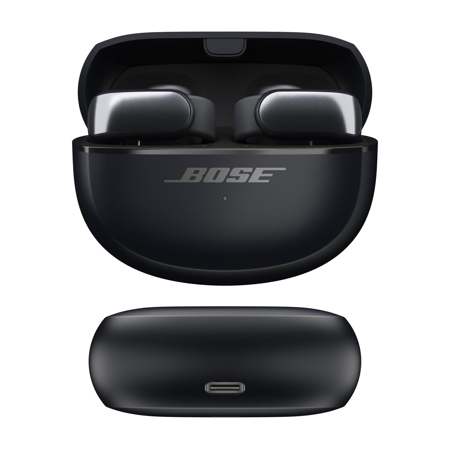Bose Ultra Open Earbuds with Immersive Audio, Open Ear Wireless Clip on Earbuds for Comfort, OpenAudio for Awareness, Up to 48 Hours of Battery Life,