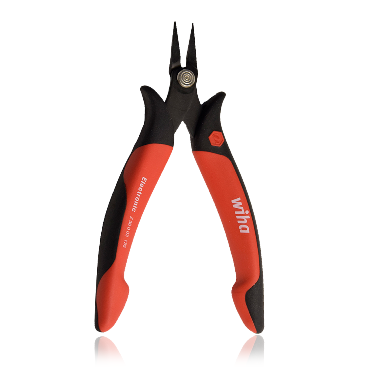 Wiha Replacement Electronic Pointed Short Nose Pliers 56801 - Ideal for Precision Work