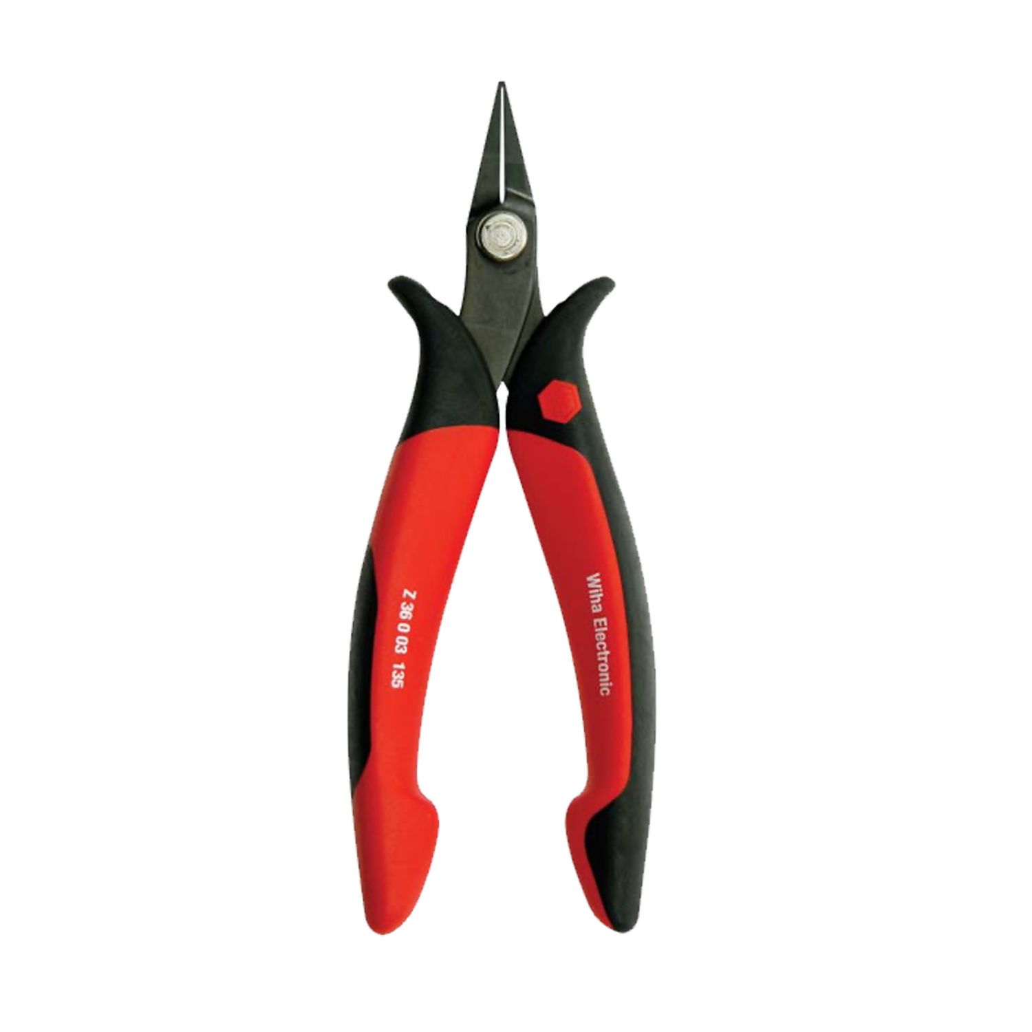 Wiha Replacement Electronic Pointed Short Nose Pliers 56801 - Ideal for Precision Work