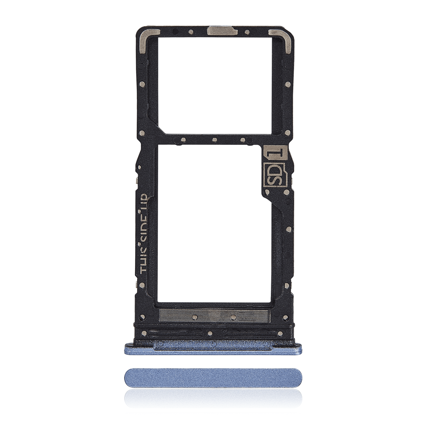 Premium Replacement SIM Card Tray for Motorola Moto G34 in Stunning Ice Blue