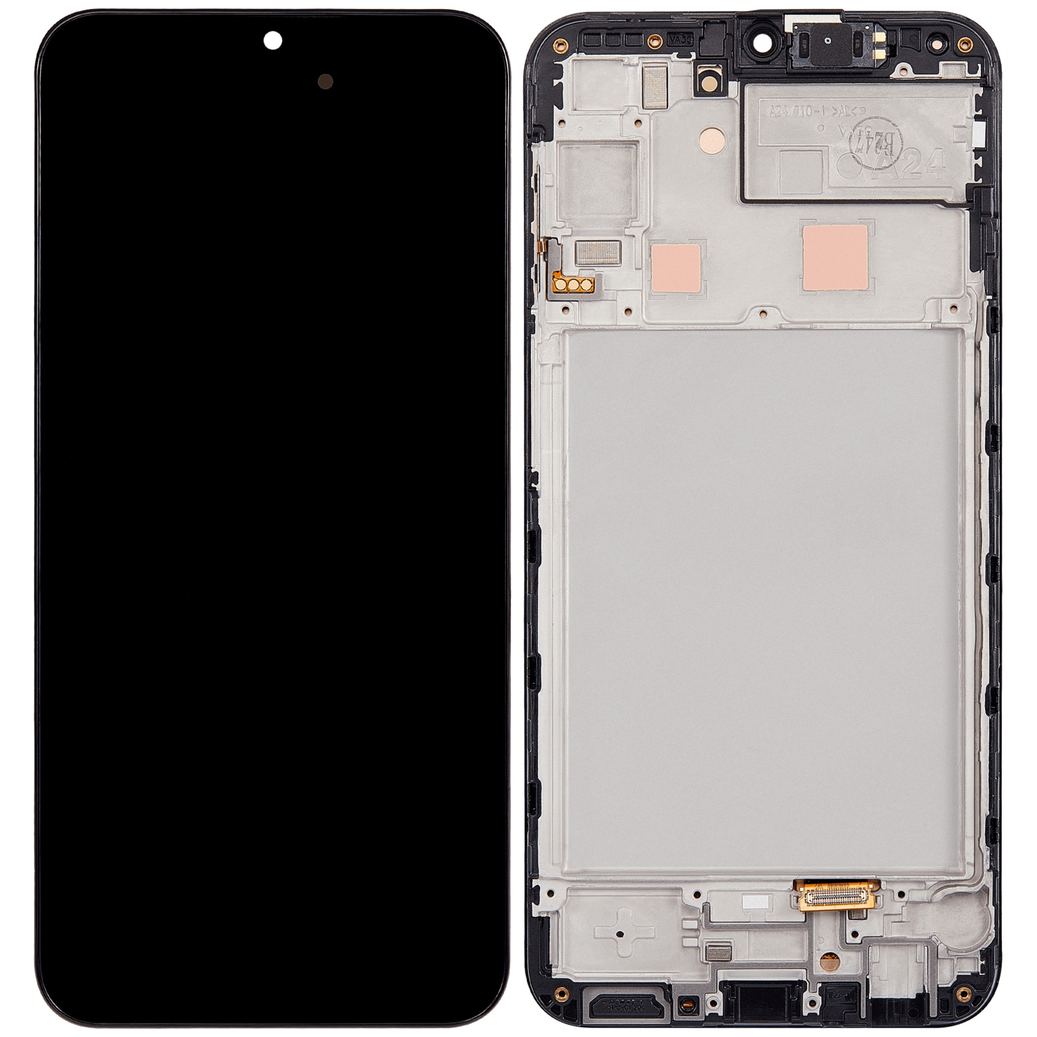 Refurbished - Excellent Premium Replacement OLED Assembly with Frame for Samsung Galaxy A24 4G (A245 / 2023) -in All Colors
