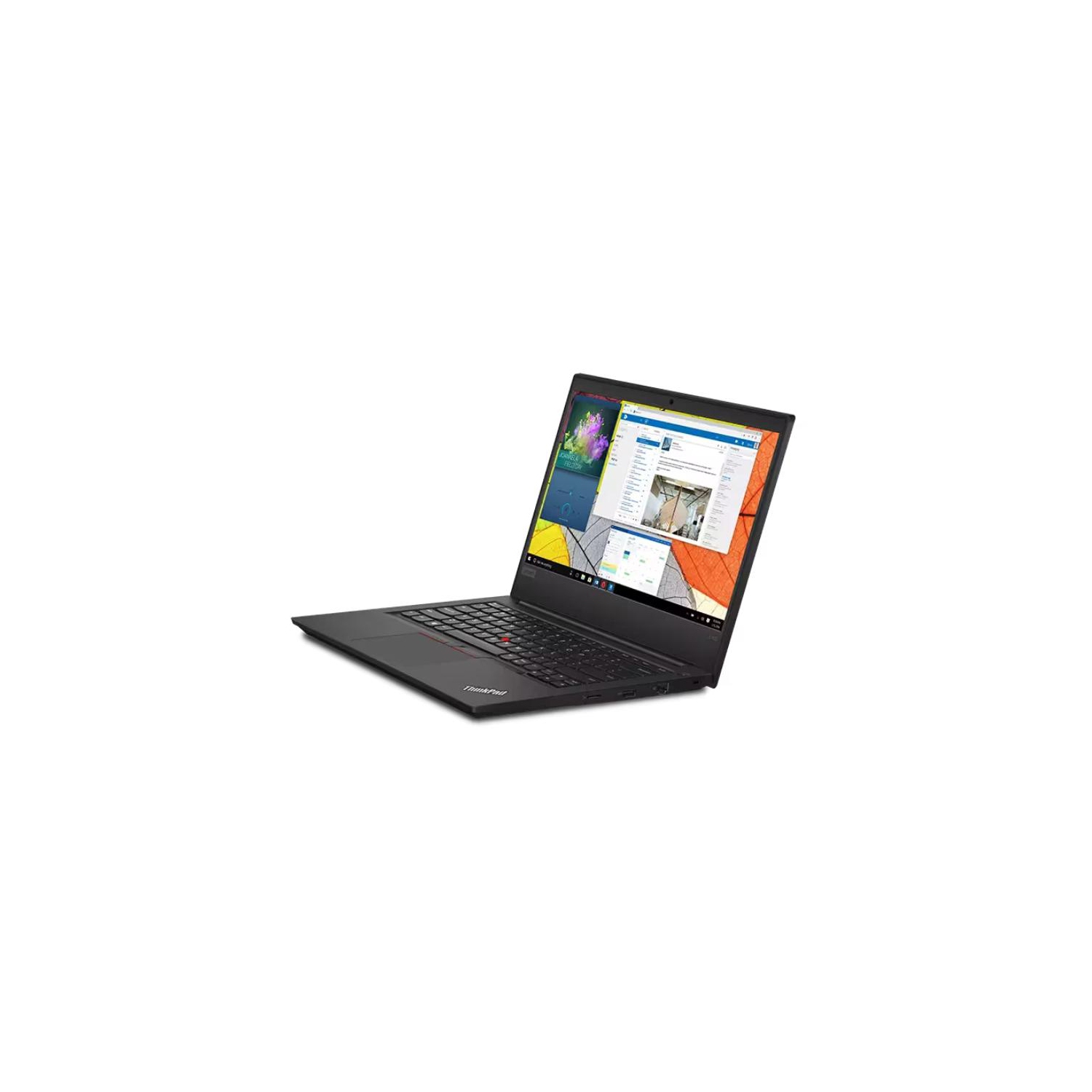 Refurbished (Excellent) - Lenovo ThinkPad E495 14" HD Business Laptop (AMD Ryzen 5 3500U / AMD Radeon Vega 8 Graphics / 16GB RAM / 256GB SSD / Windows 10 Pro)