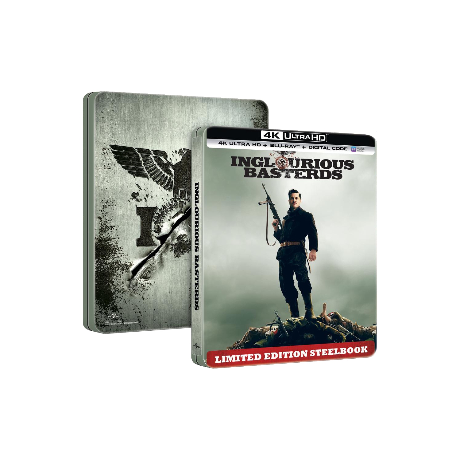 Inglourious Basterds [Steelbook] [4K UHD + Blu-ray]