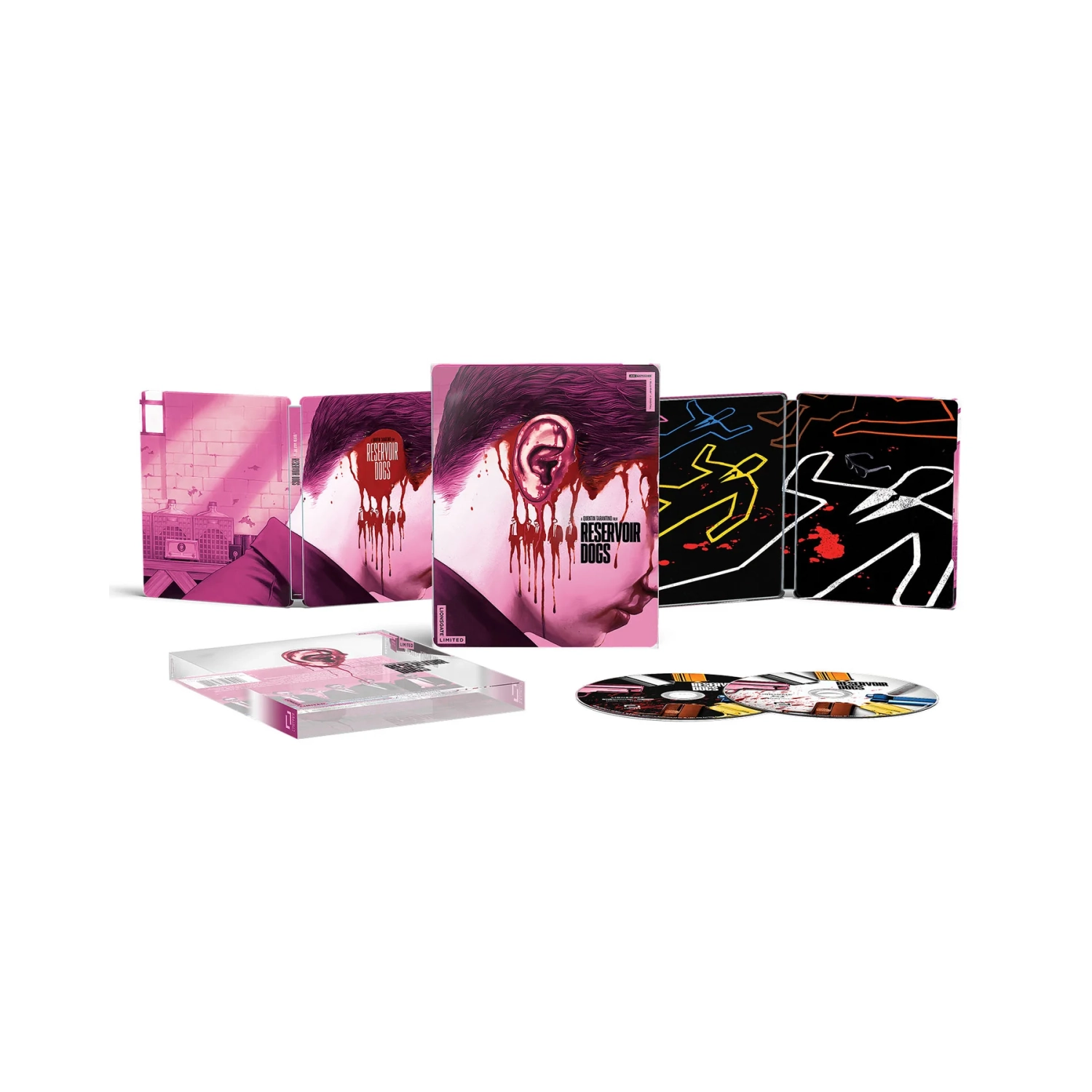 Reservoir Dogs [4K UHD + Blu-ray] [Steelbook] Mr. Pink Edition