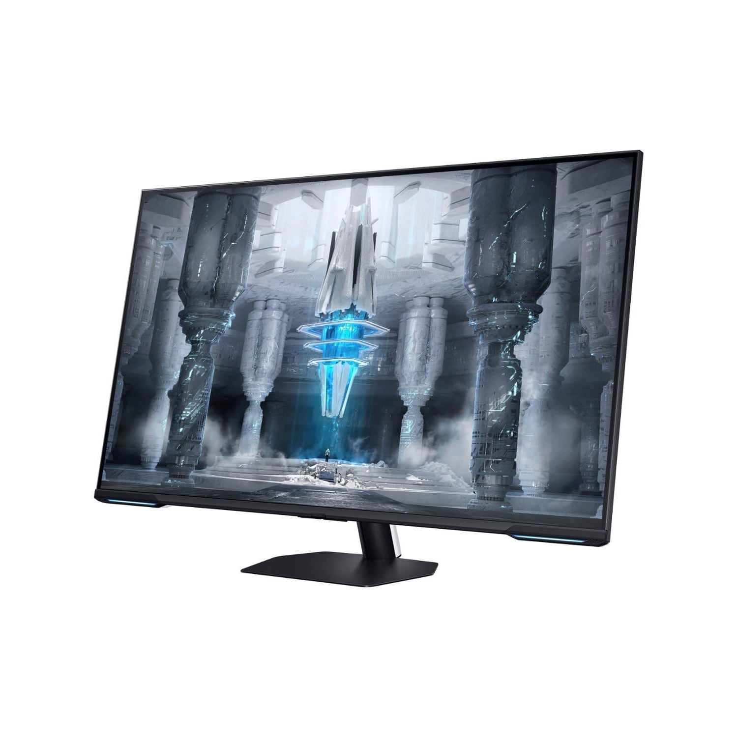 SAMSUNG - Odyssey Neo G7 43" Mini 4K UHD 1ms AMD FreeSync Premium Pro Smart Gaming Monitor with HDR600 - Black LS43CG700NNXZA