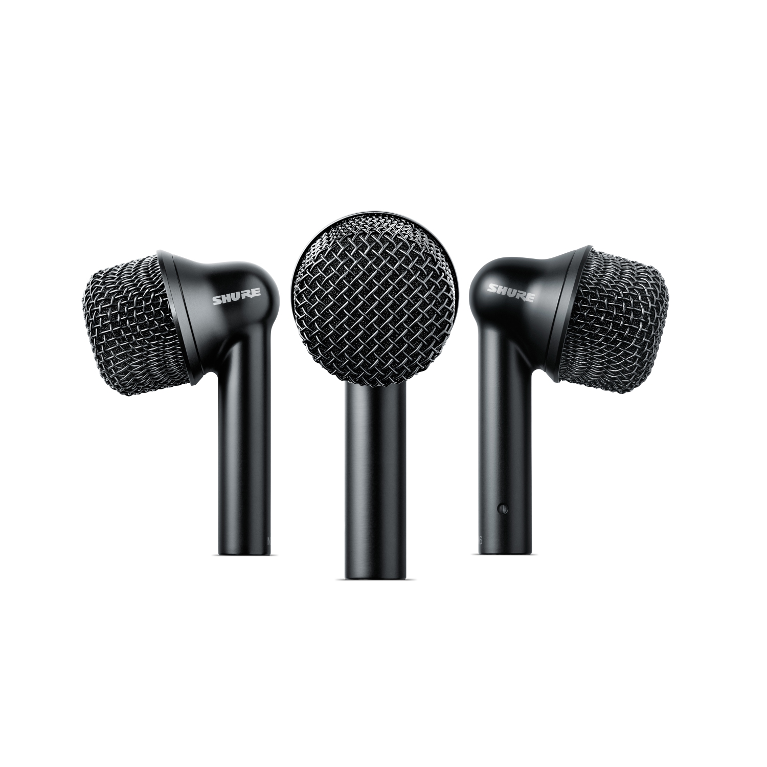 Microphone dynamique supercardioïde pour toms/caisse claire Nexadyne 6 de Shure - Paquet de 3