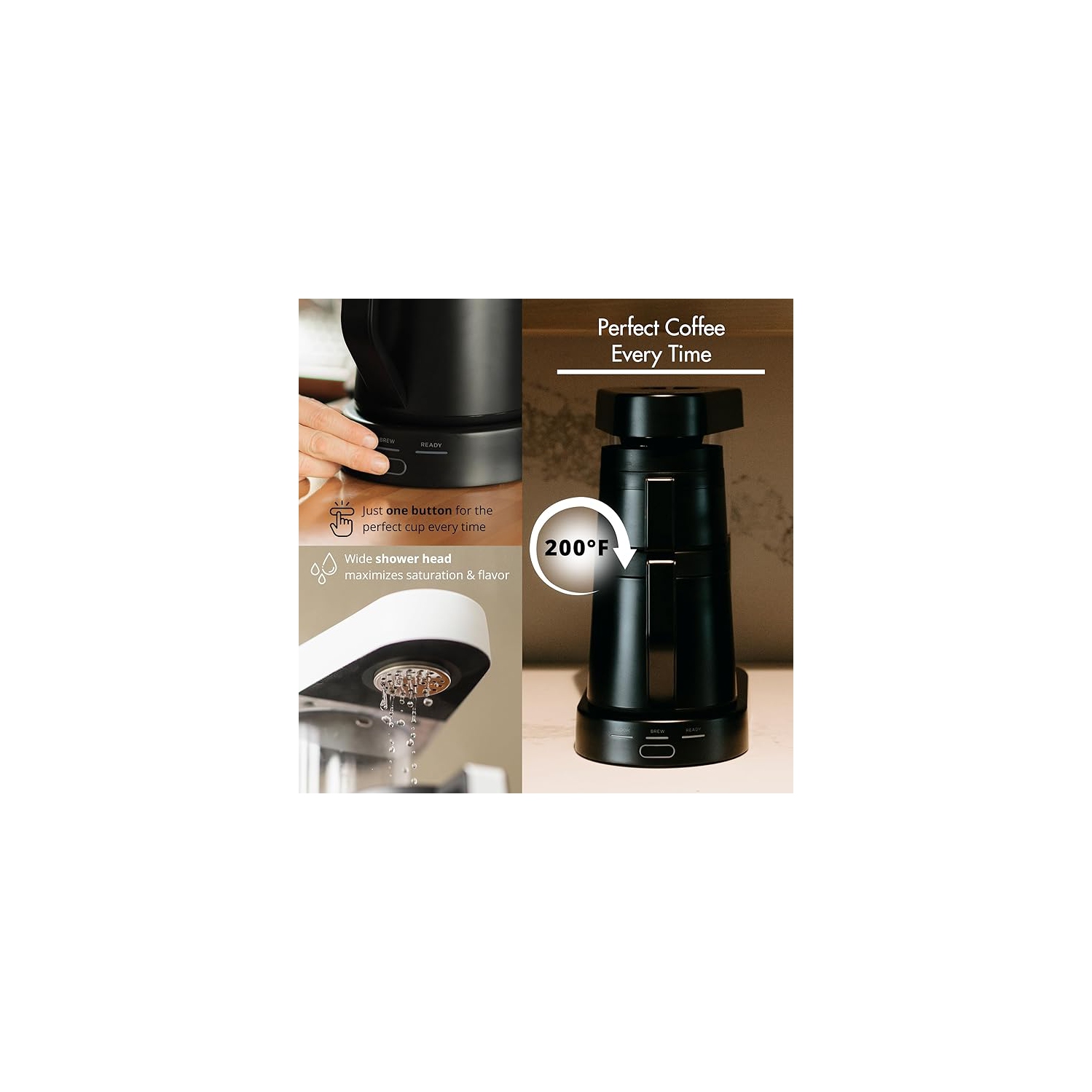 Cafetière Ratio Six de conception supérieure pour une expérience de café incomparable