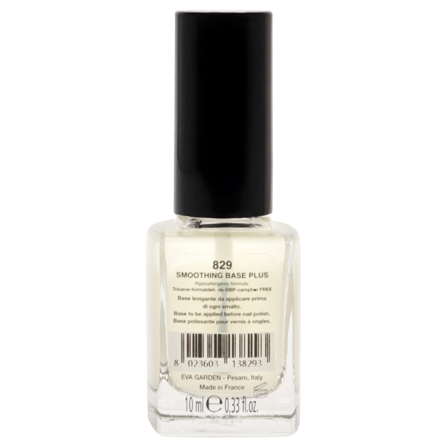 Smoothing Base Plus Nail Polish - 829 by Evagarden for Women - 0.34 oz Nail Polish