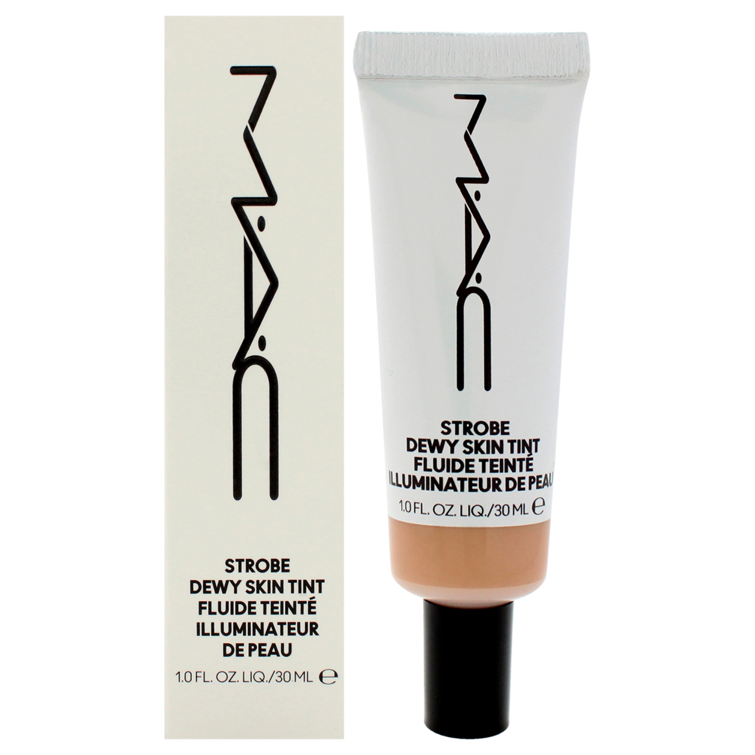 Strobe Dewy Skin Tint - 2 Medium Beige With Neutral Peach Undertones by MAC for Women - 1 oz Makeup