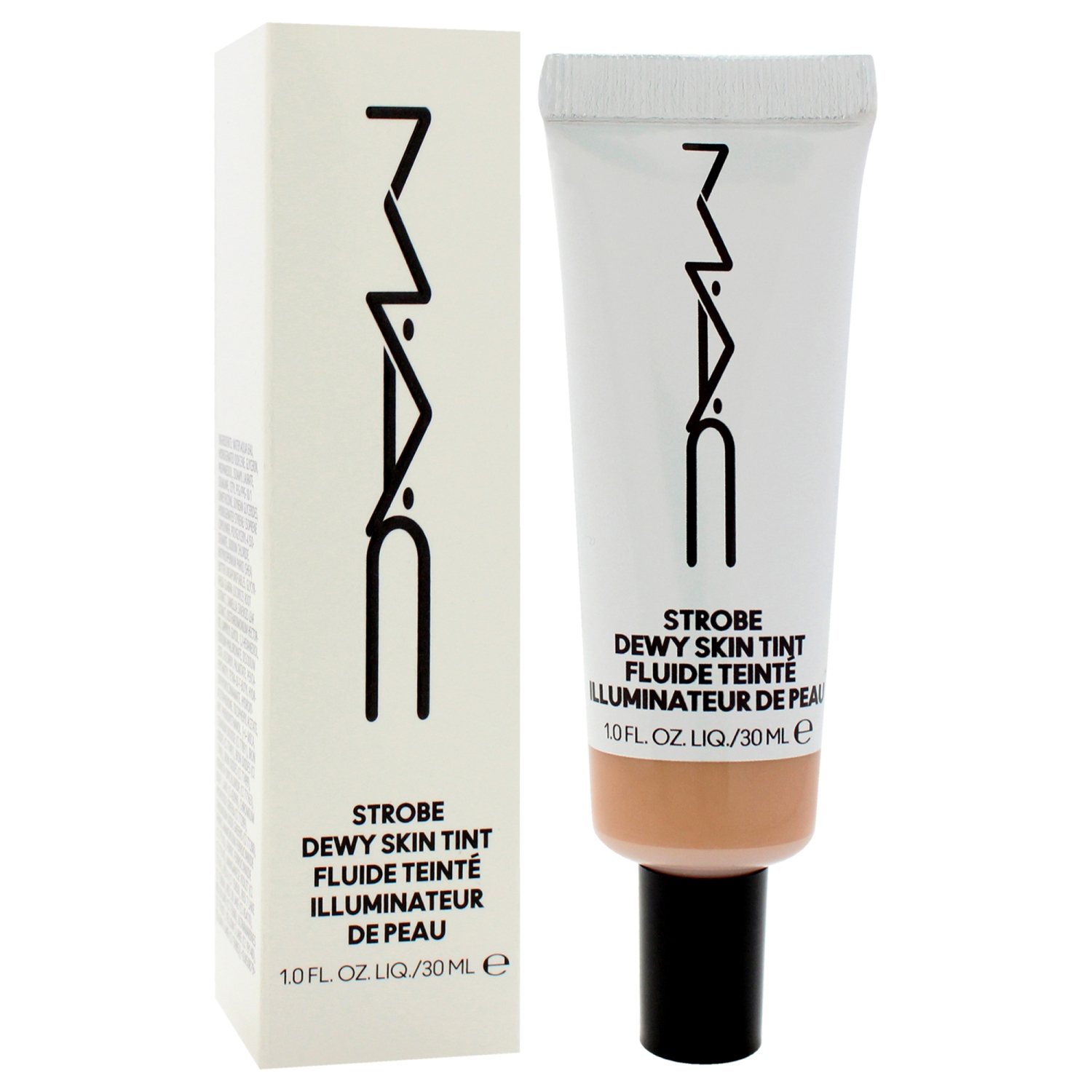 Strobe Dewy Skin Tint - 2 Medium Beige With Neutral Peach Undertones by MAC for Women - 1 oz Makeup