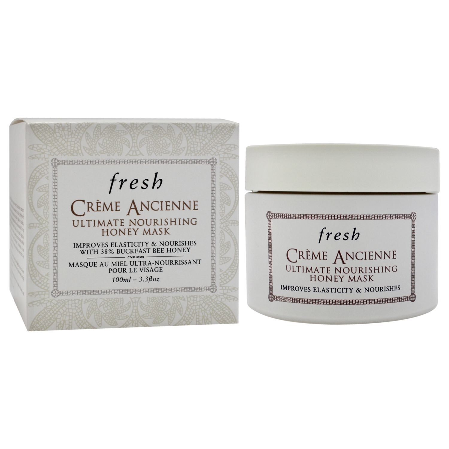 Cream Ancienne Ultimate Nourishing Honey Mask by Fresh for Women - 3.3 oz Mask