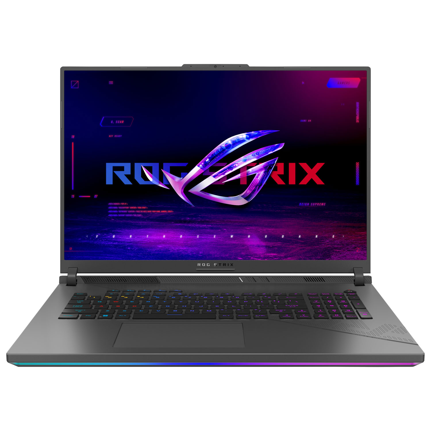 ASUS ROG Strix G18 18" Gaming Laptop - Eclipse Grey (Intel Core i9-14900HX/32GB RAM/1TB SSD/RTX 4070/Win11 Pro)