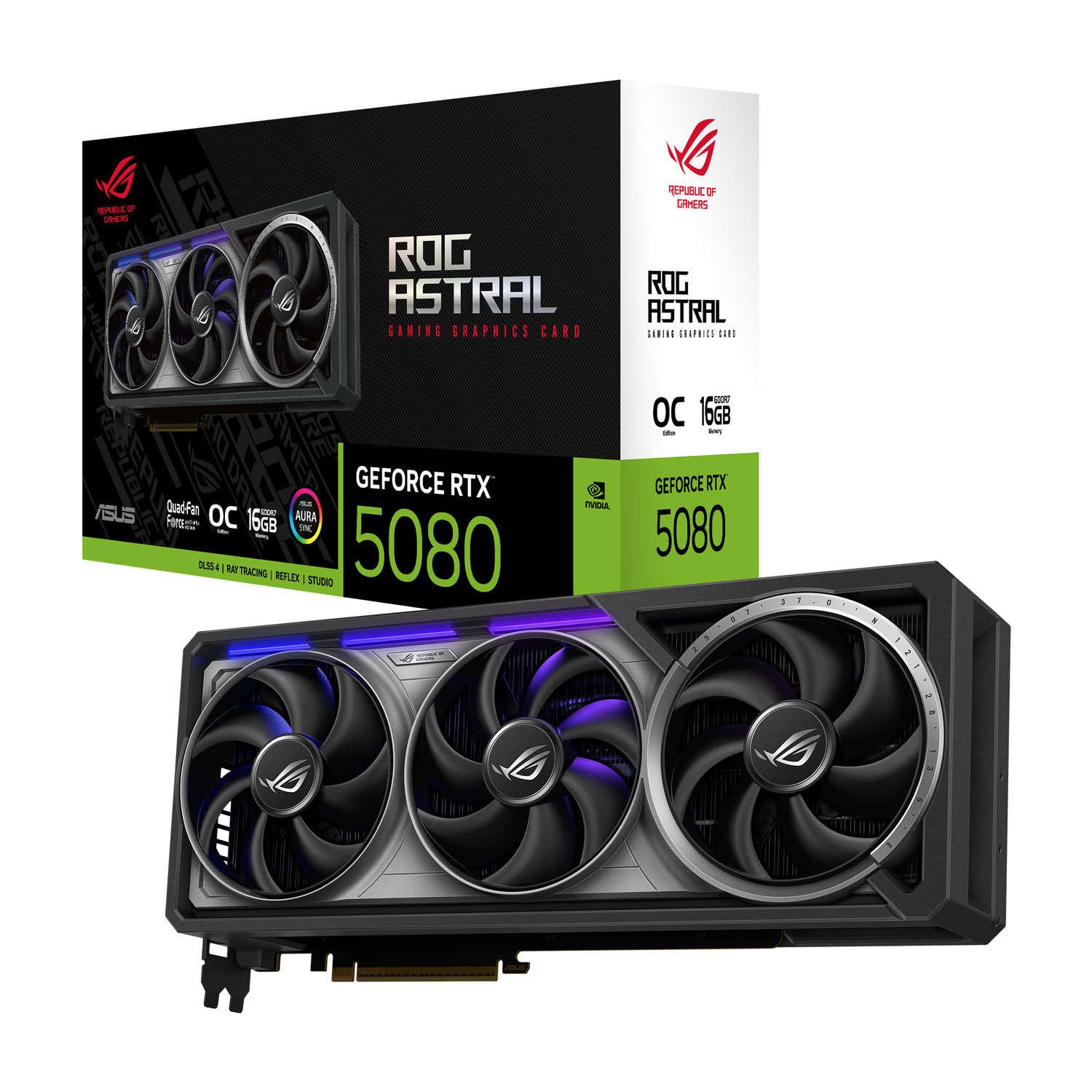 ASUS ROG Astral GeForce RTX 5080 16GB Video Card