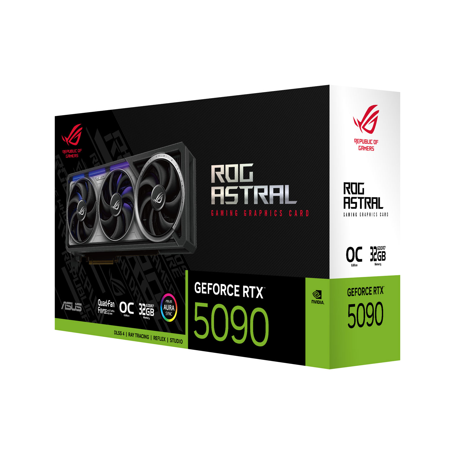 Carte graphique ROG Astral GeForce RTX 5090 OC Edition 32 Go d'ASUS