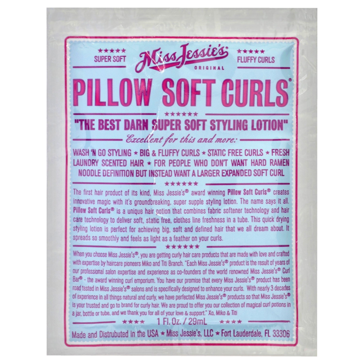 Pillow Soft Curls by Miss Jessies for Unisex - 1 oz Lotion