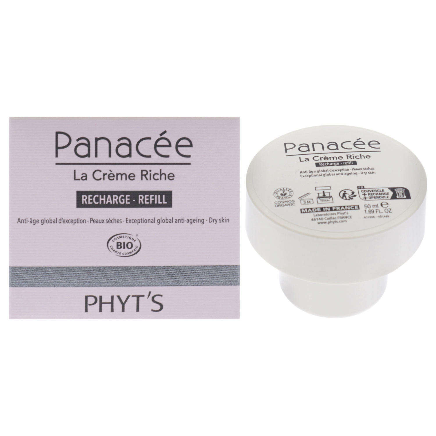 Panacea the Rich Cream Anti-Ageing - Peau sèche par Phyts pour Femme - 1,69&nbsp;oz Crème