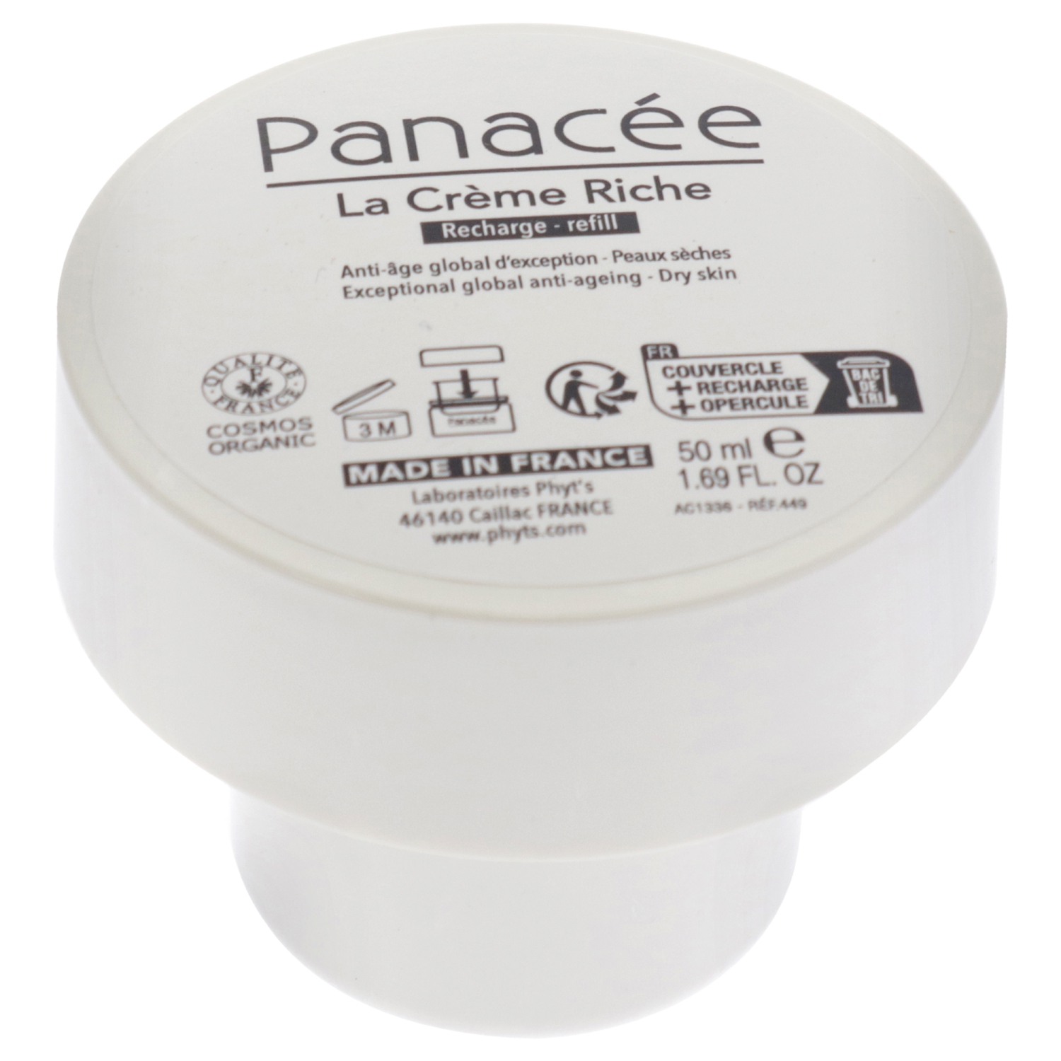Panacea the Rich Cream Anti-Ageing - Peau sèche par Phyts pour Femme - 1,69&nbsp;oz Crème