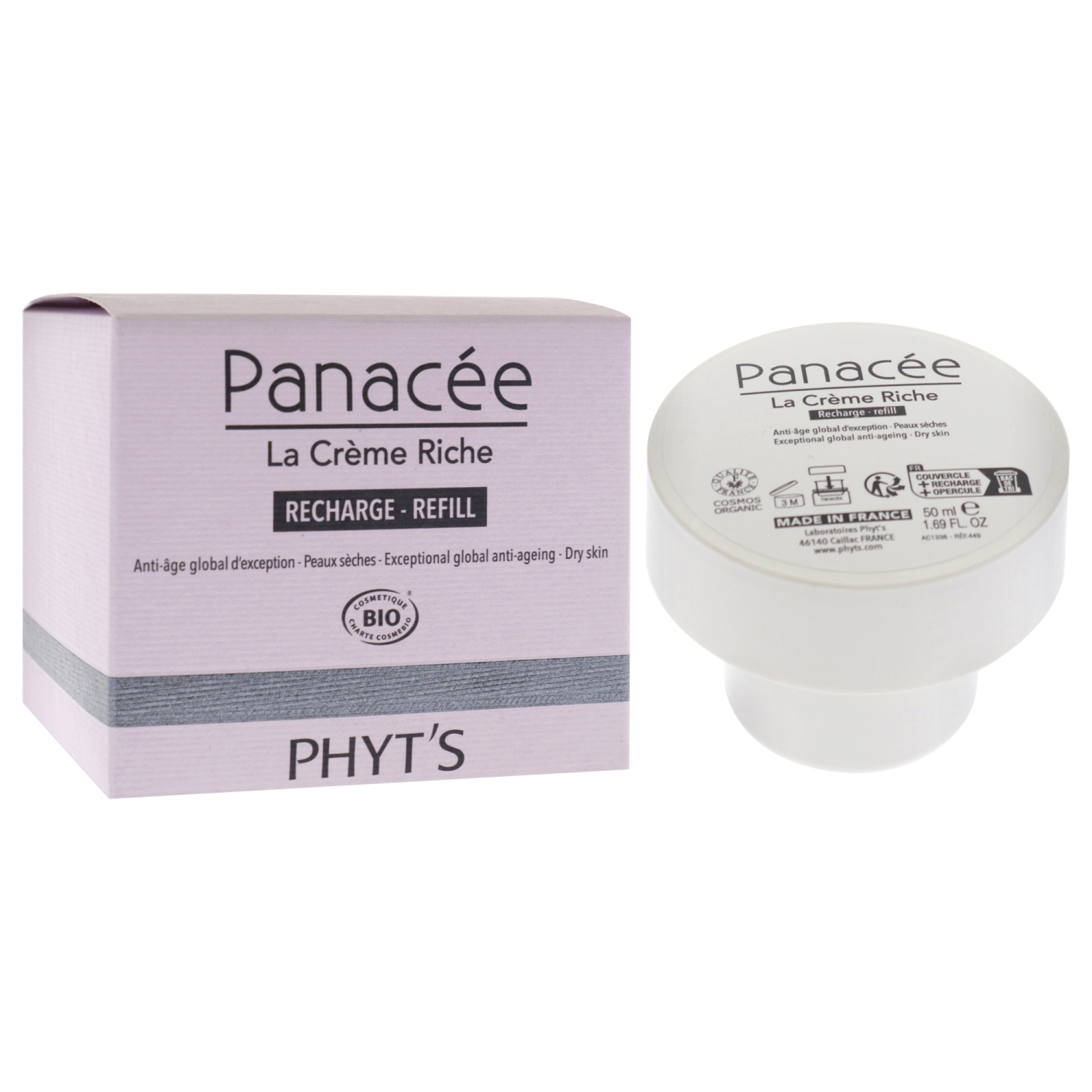 Panacea the Rich Cream Anti-Ageing - Peau sèche par Phyts pour Femme - 1,69&nbsp;oz Crème