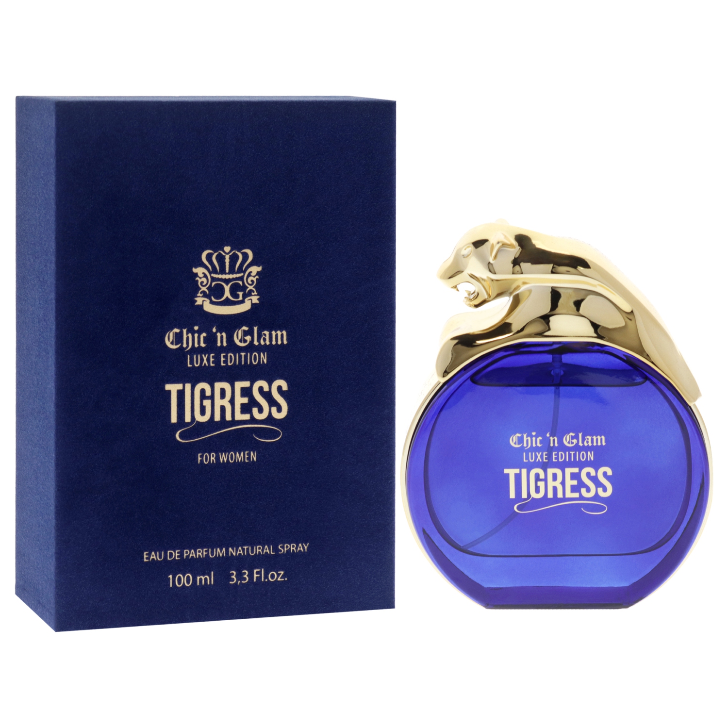 Tigress - Luxe Edition by Chic N Glam for Women - 3.3 oz EDP Spray