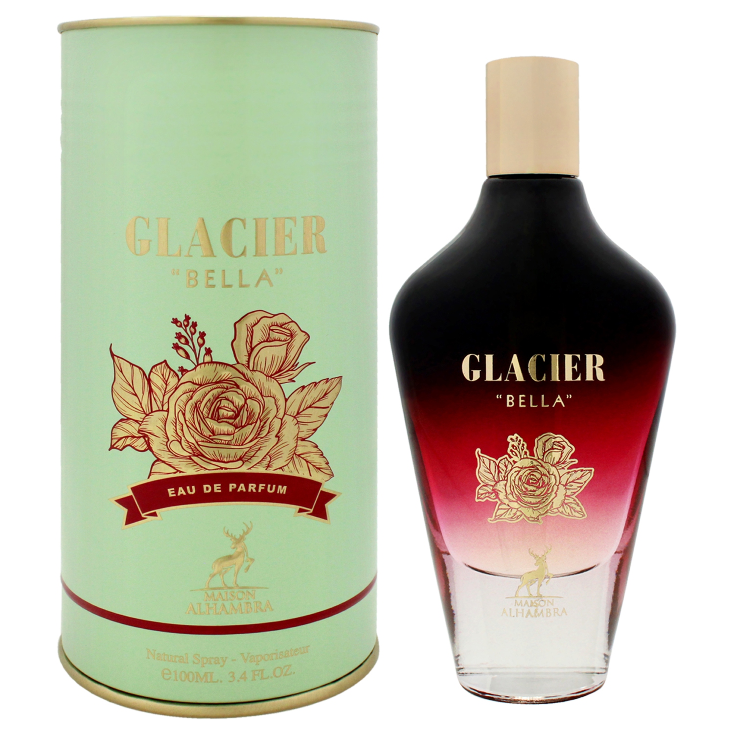 Glacier Bella by Maison Alhambra for Women - 3.4 oz EDP Spray