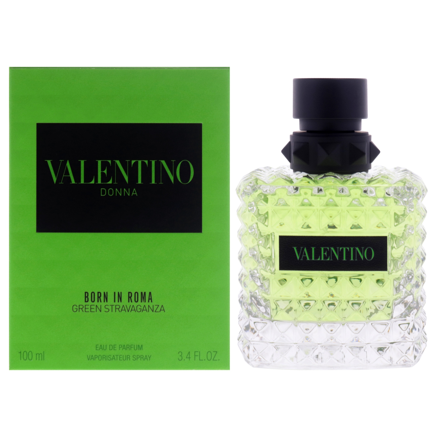 Valentino Donna Né dans Roma Green Stravaganza par Valentino pour Femmes - 3,4&nbsp;oz EDP Spray