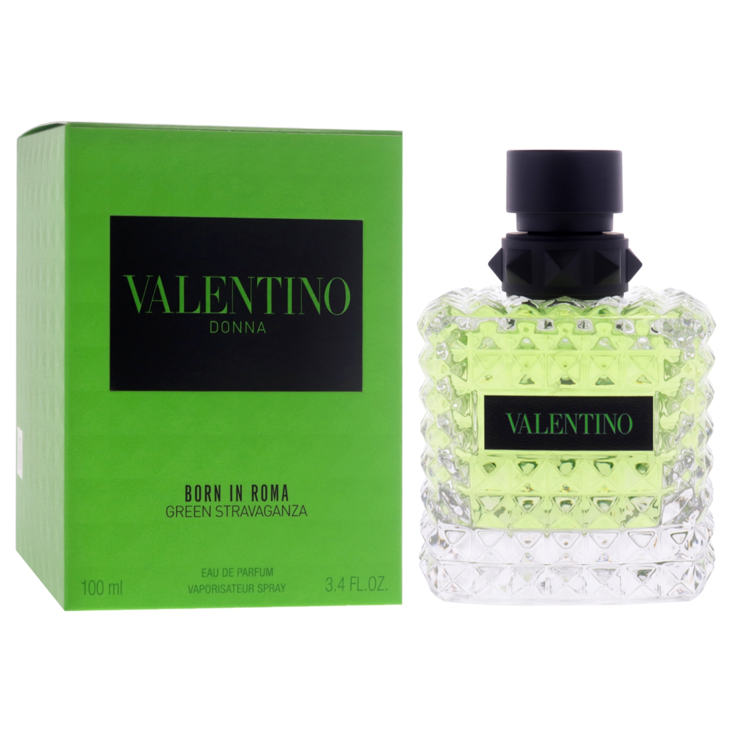 Valentino Donna Né dans Roma Green Stravaganza par Valentino pour Femmes - 3,4 oz EDP Spray