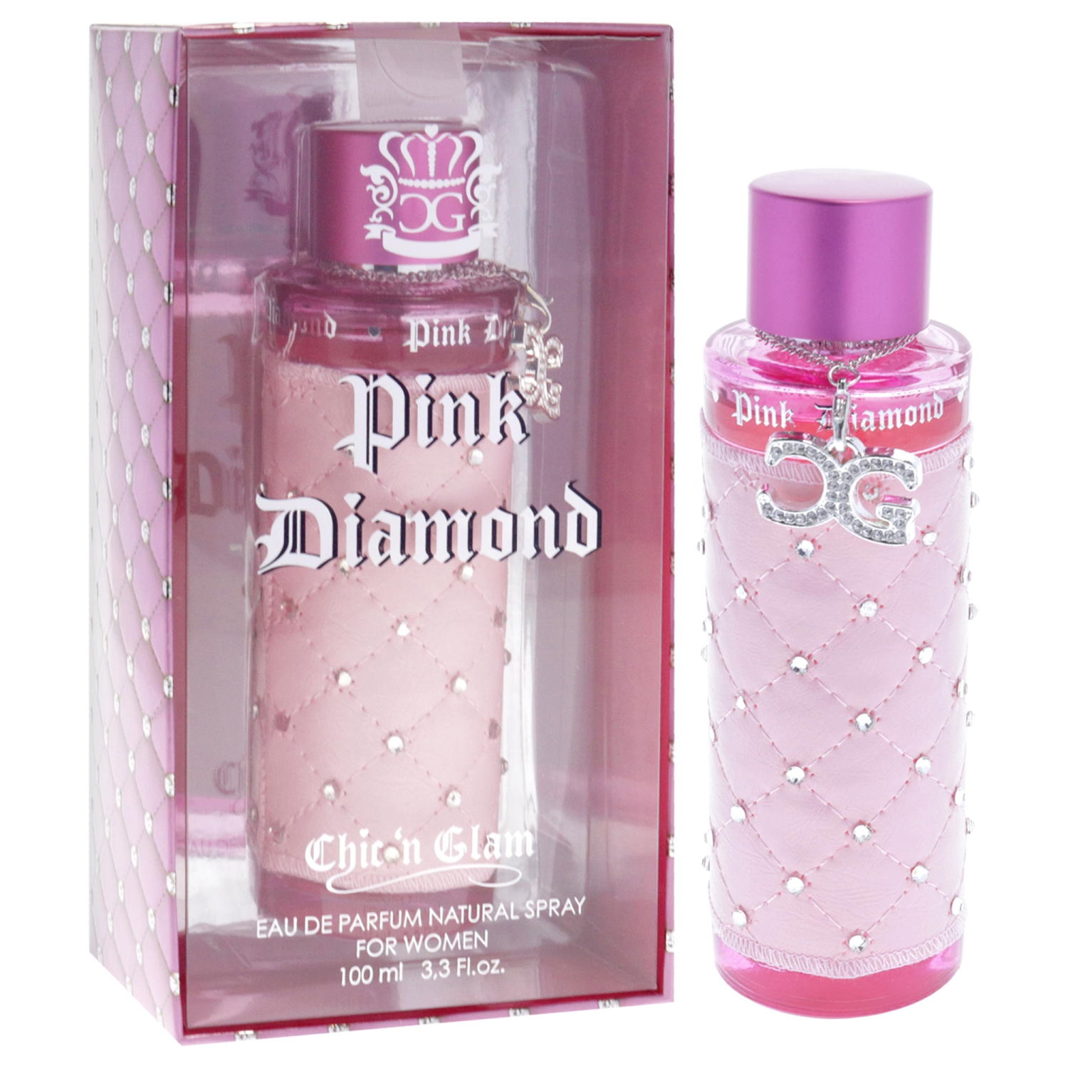 Pink Diamond by Chic N Glam for Women - 3.3 oz EDP Spray
