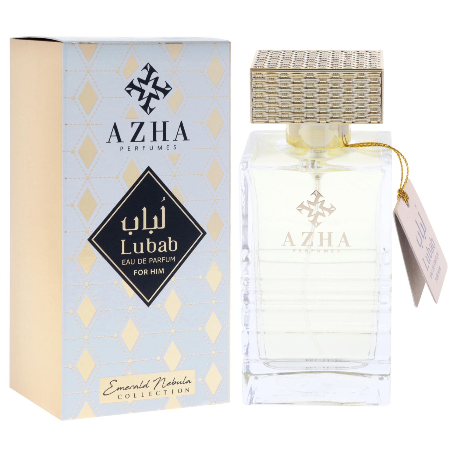 Emerald Nebula Collection - Lubab by Azha for Men - 3.3 oz EDP Spray