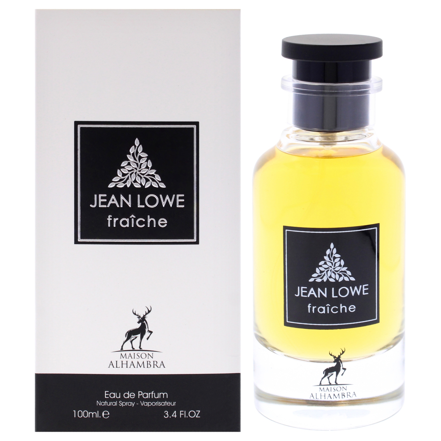 Jean Lowe Fraiche by Maison Alhambra for Men - 3.4 oz EDP Spray