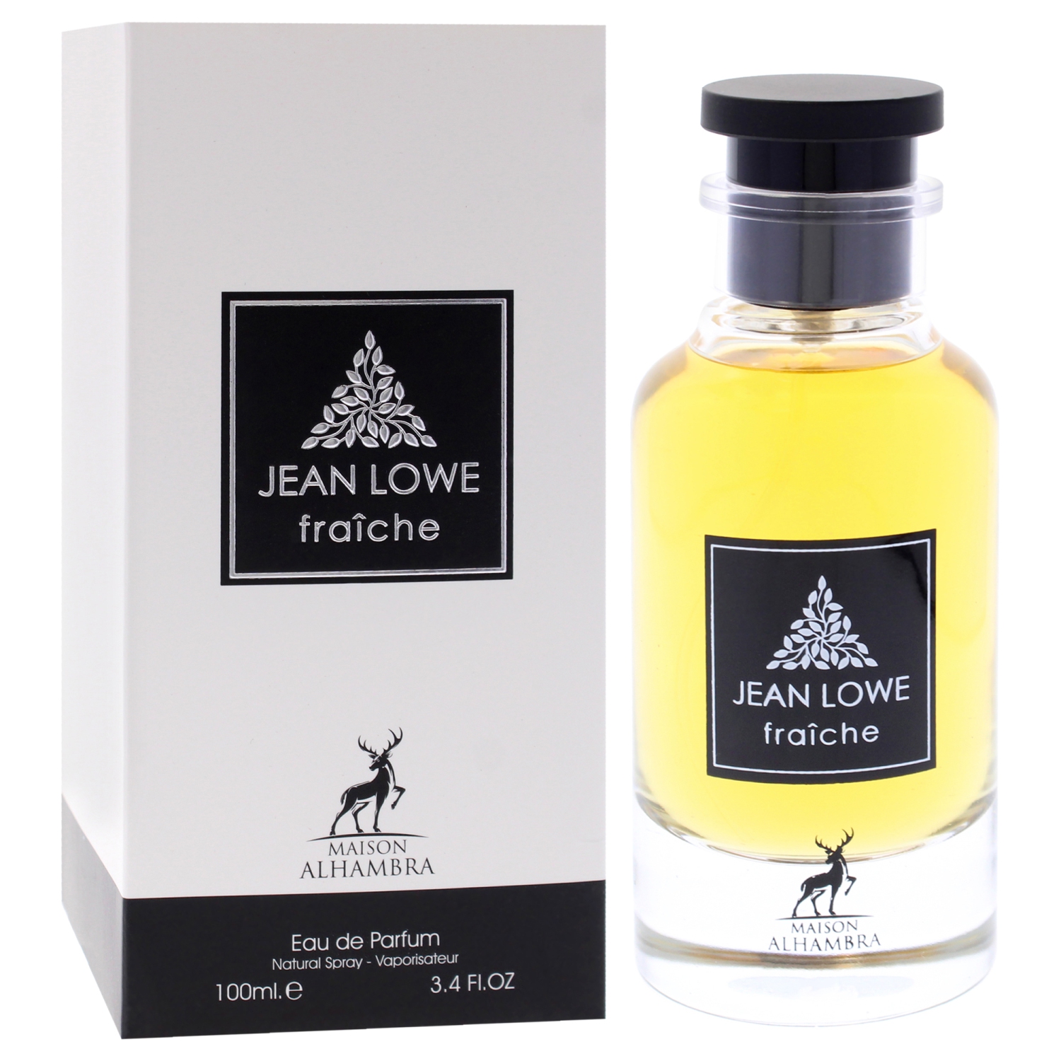 Jean Lowe Fraiche by Maison Alhambra for Men - 3.4 oz EDP Spray