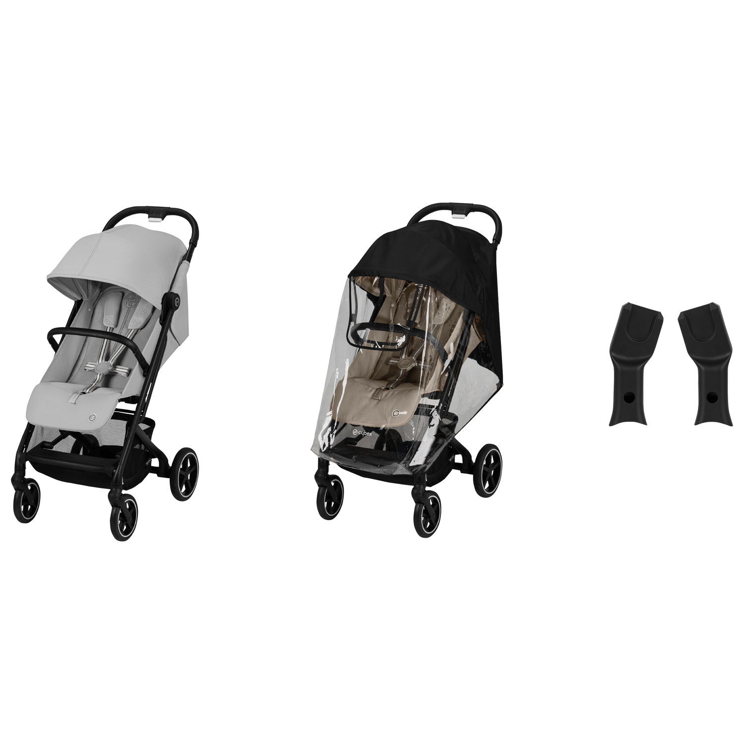 Cybex Beezy 2 Compact Stroller - Fog Grey